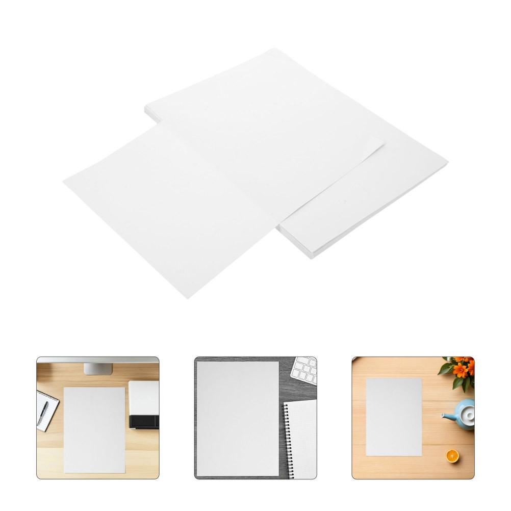 50 Pcs Removable Labels Matte Sticker Paper for Printer Stickers