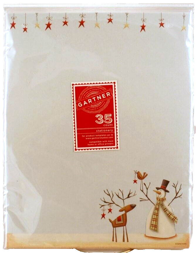 Christmas Thanksgiving Holiday Inkjet Printer Paper Letter 8-1/2″ x 11″ LOT of 4