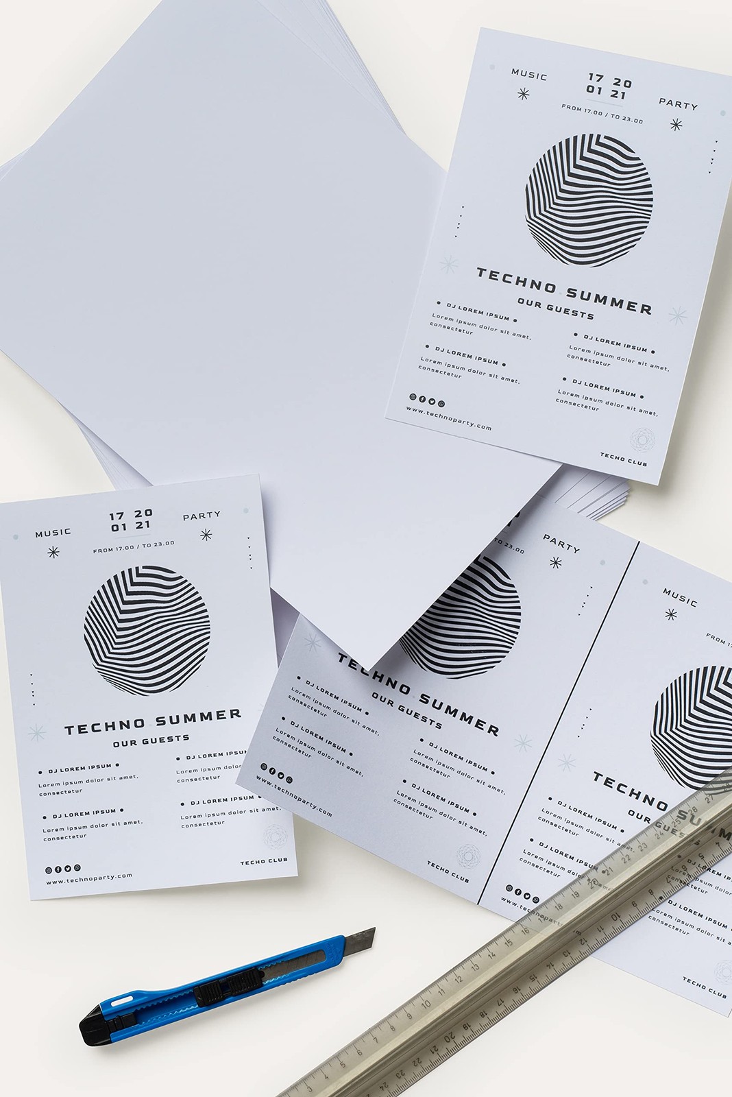 Rismaluce Paper A4 240gsm 100 Sheets White White