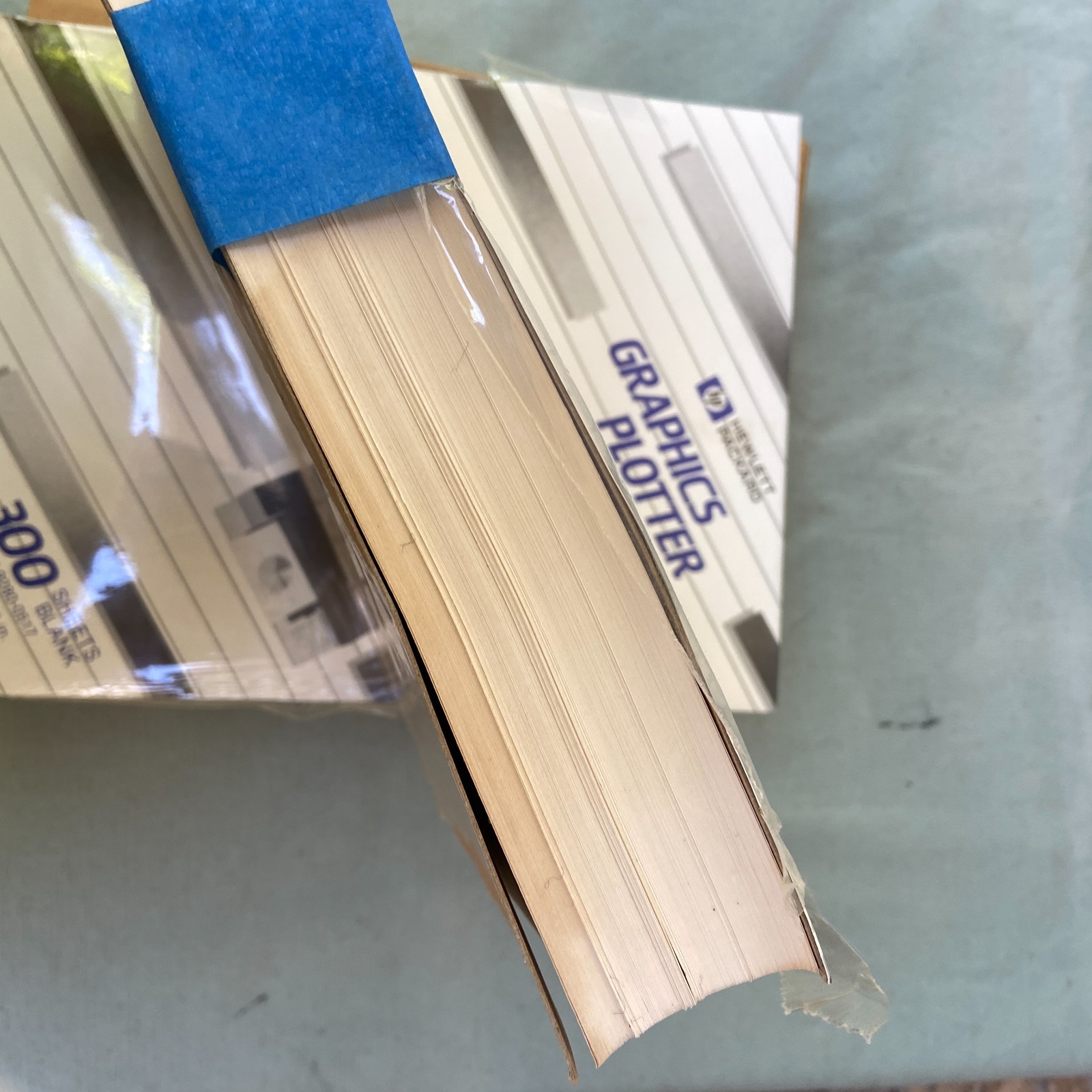 New Vintage Hewlett Packard HP Graphics Plotter Paper 8.5″x11” 900 Sheets