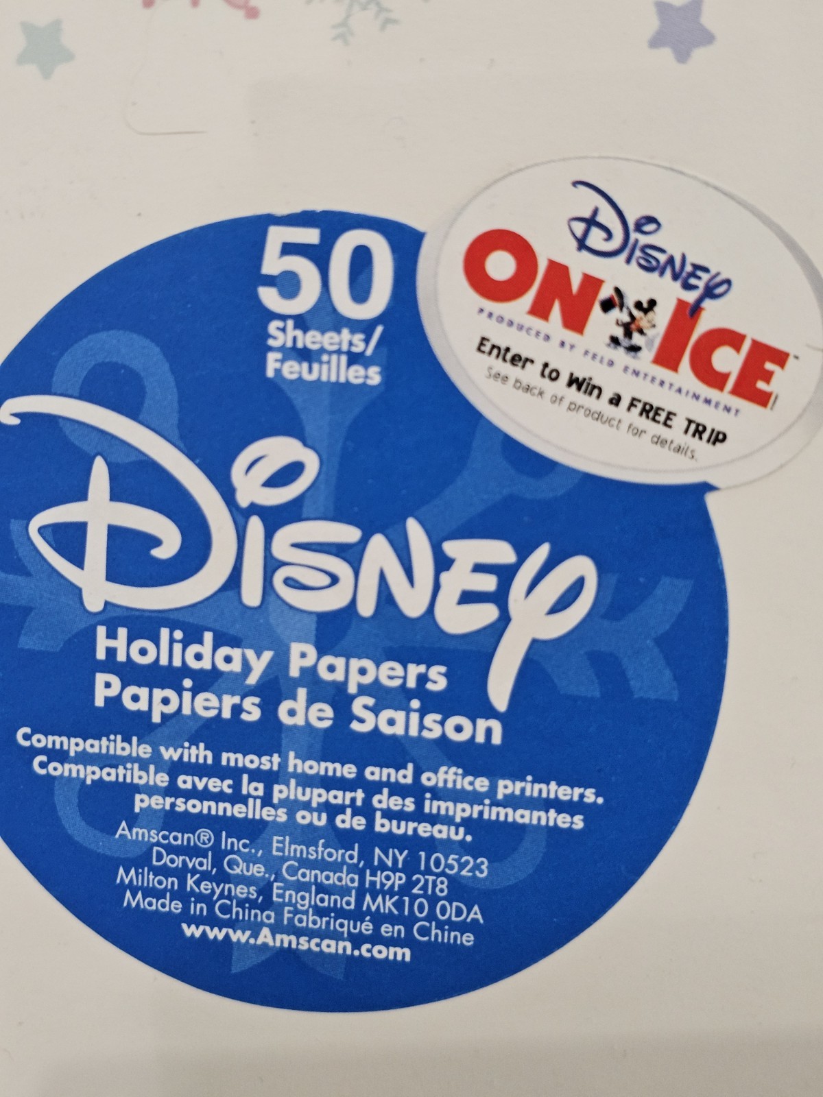 Winnie The Pooh & Friends Holiday Christmas Stationery 50 Computer Paper. NEW.