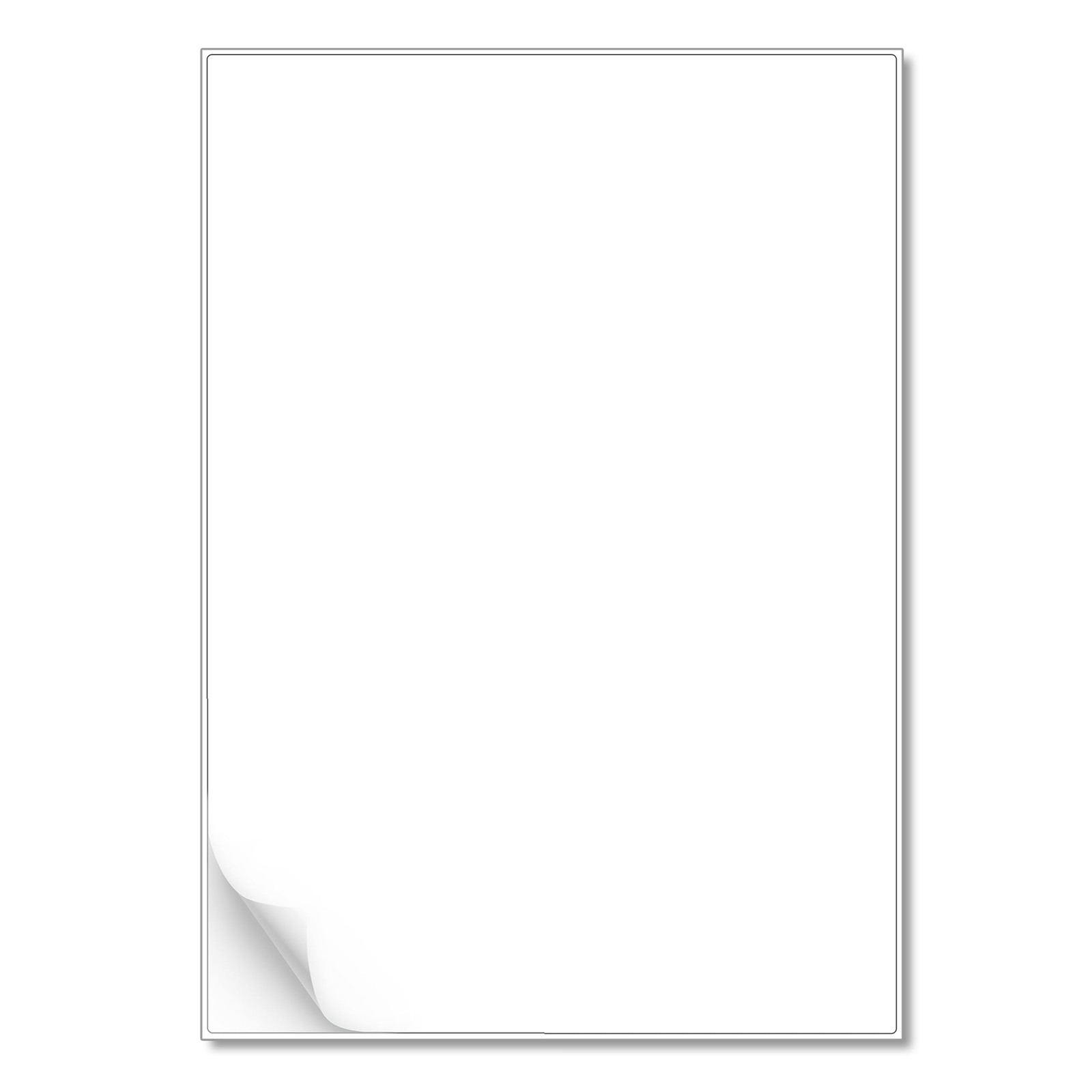 Printable Sticker Paper, A4, 1 Per Sheet, 30 Sheets, Self Adhesive Labels…