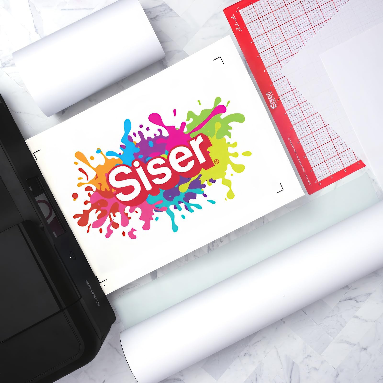 5 Sheets EasyColor DTV 8.4”x11” Inkjet Printer Compatible Heat Transfer Vinyl