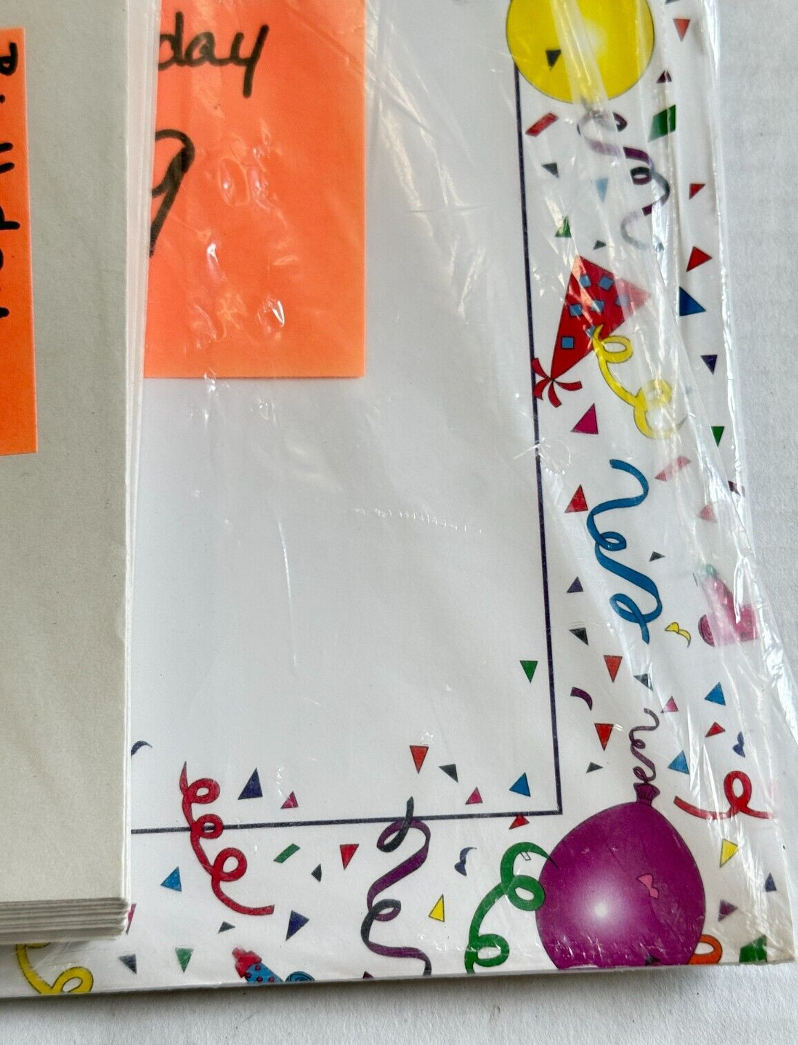 School ABC Birthday Inkjet Printer Paper Letter 8-1/2″ x 11″ Note Cards LOT of 6
