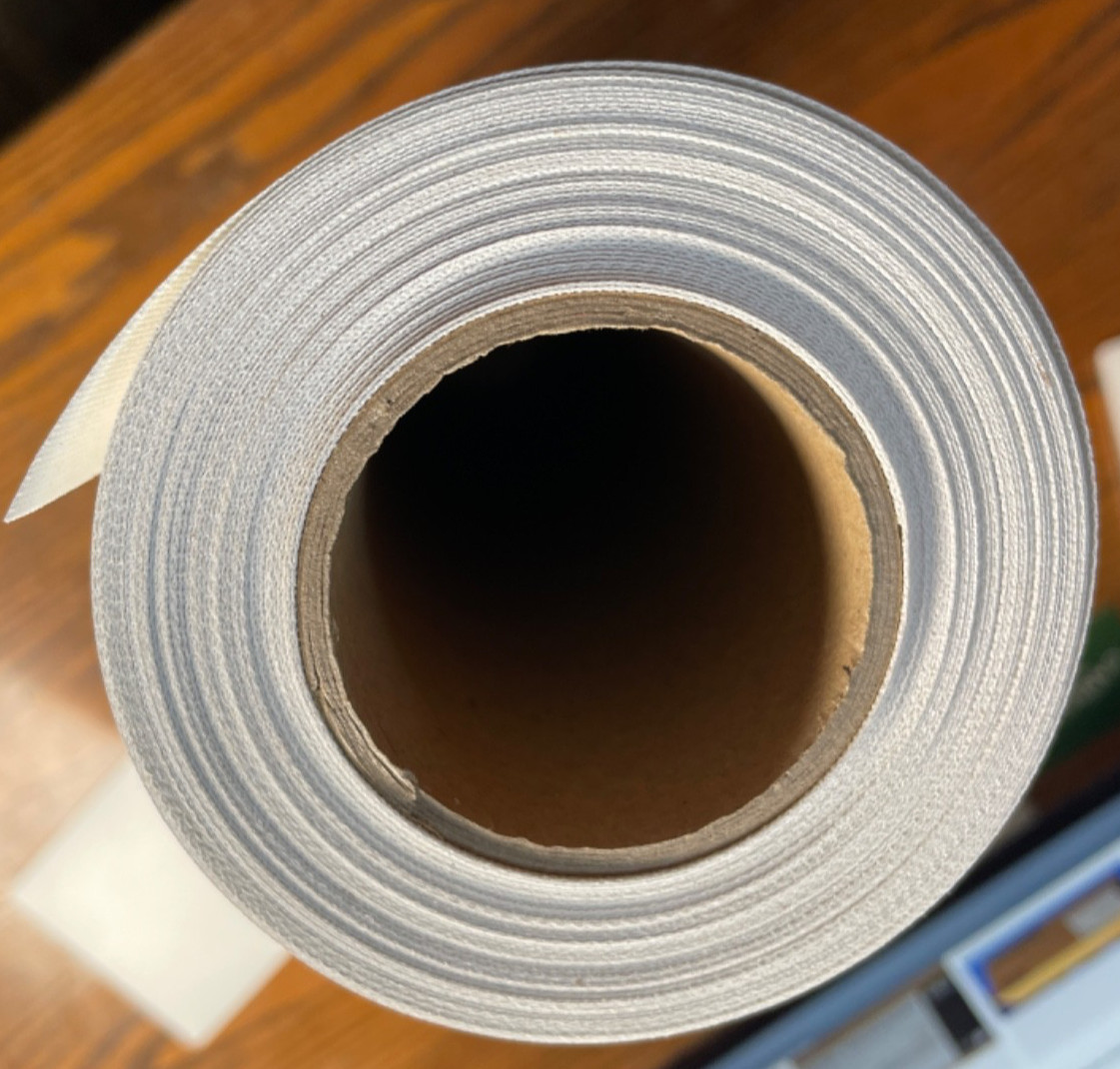 Epson S045397, 17″ x 40′ Exhibition Canvas Natural Matte Roll 34 feet remain
