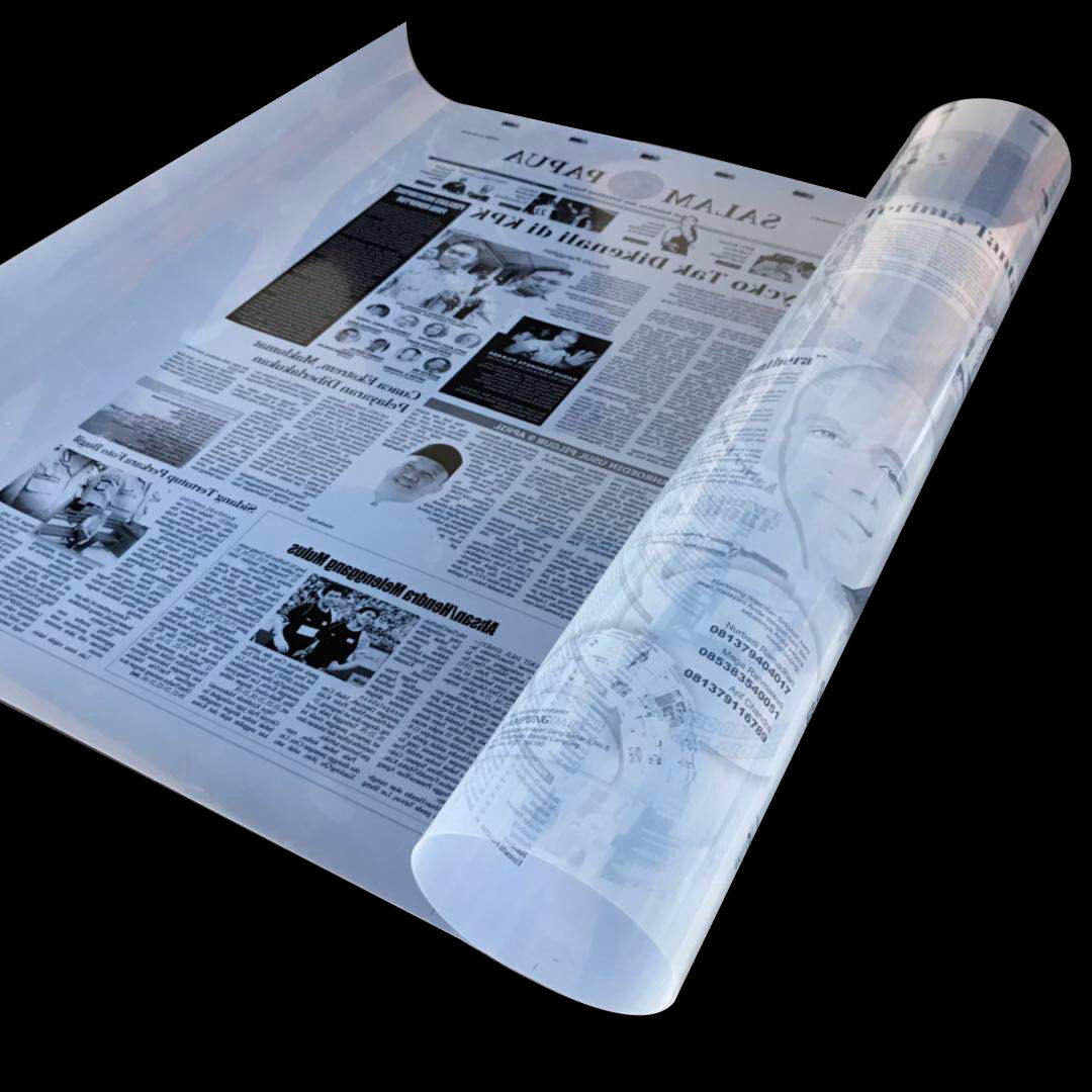 Waterproof Inkjet Milky Transparency Film Screen Printing 24″x100ft Roll