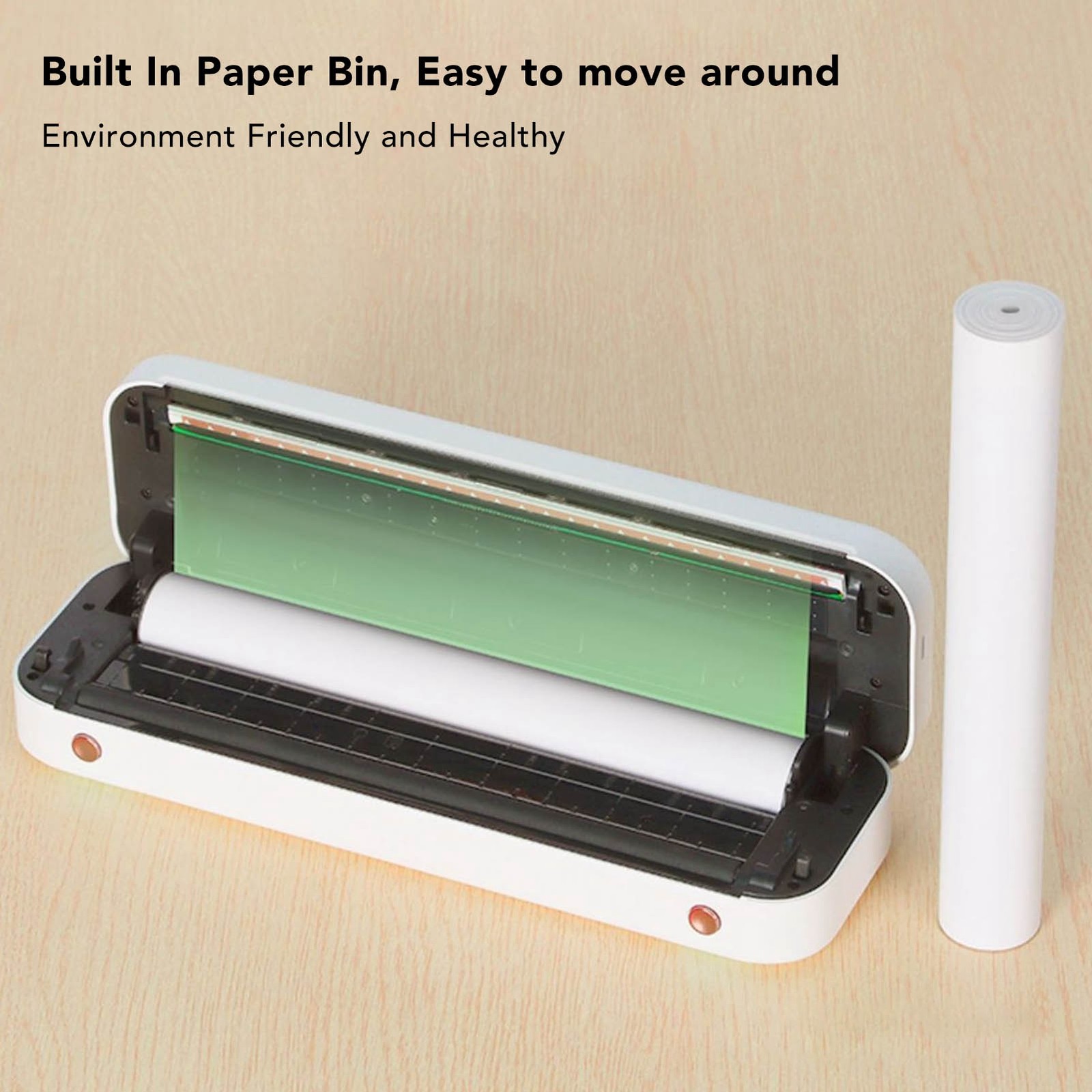 2-Roll A4 Thermal Printer Paper 210xDia 30mm Refill For Invoices/Sketches