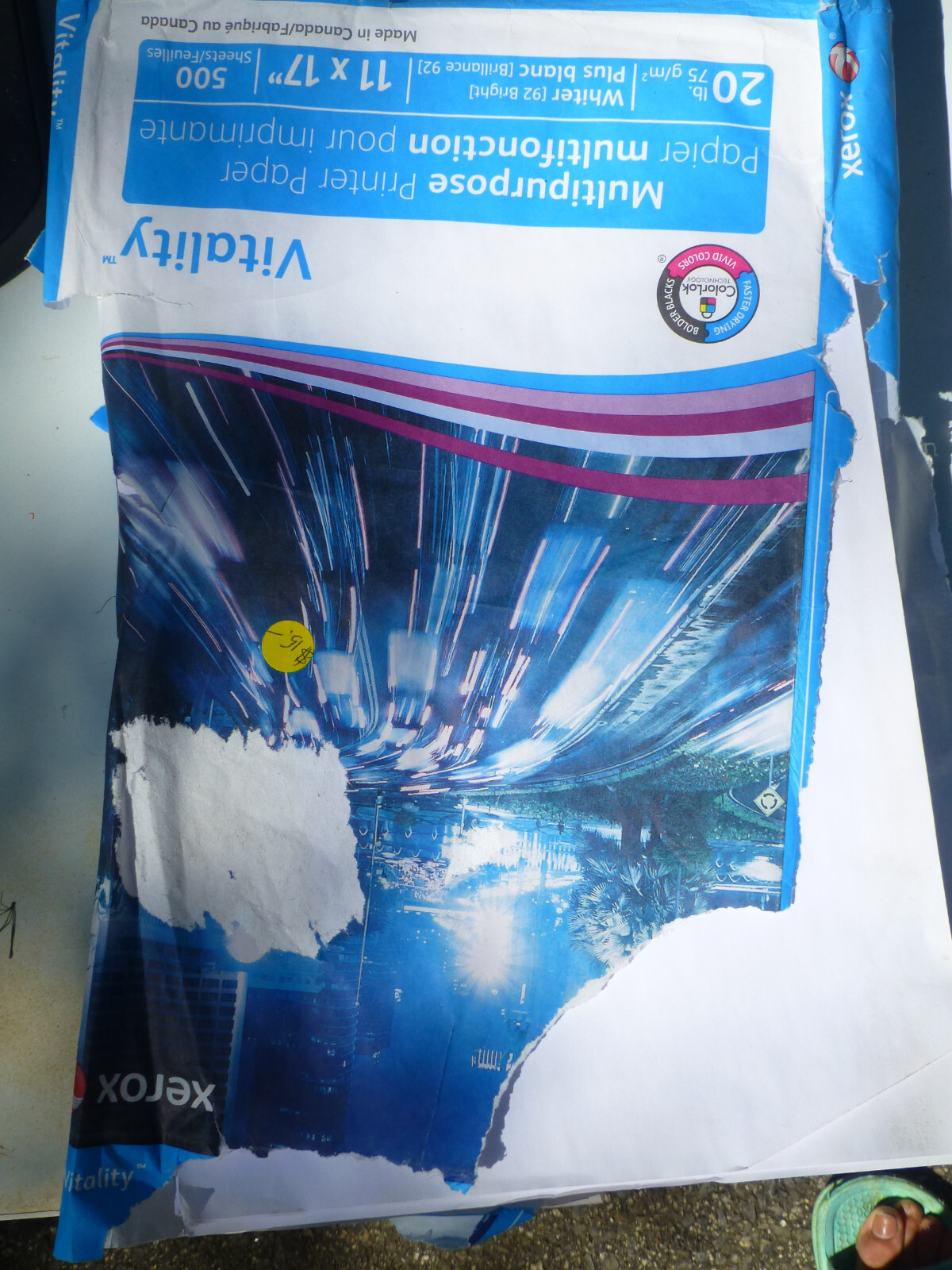 This is new but opened package of Epsom Matte presentation paper, 11 x 17”