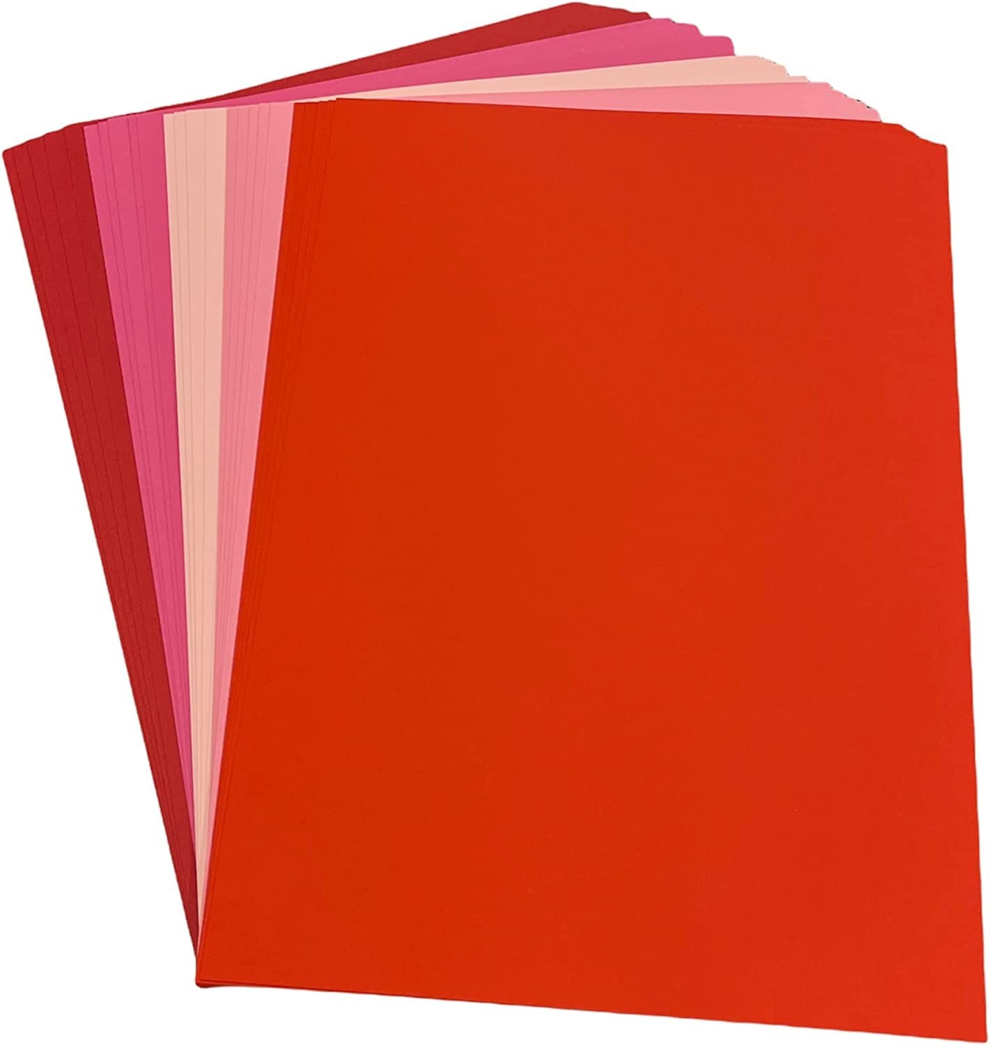 Tint Paper, 80gsm, Red and Pink, 5 Colours, 100 Sheets – 20 Count Per Colour