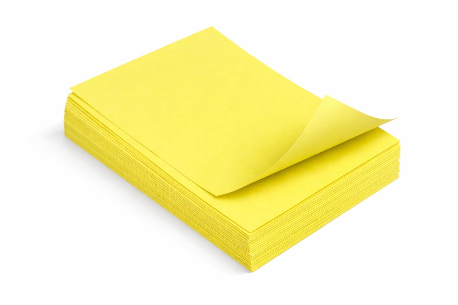 Coloured Paper, A4, 80gsm, Bright Yellow, Craft Sheets for Lasers and Inks…