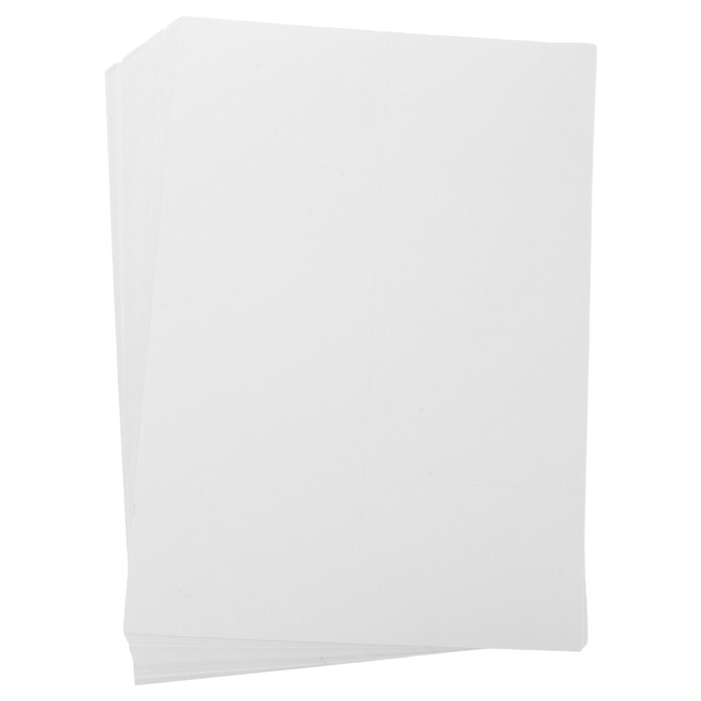 50 Pcs Removable Labels Matte Sticker Paper for Printer Stickers