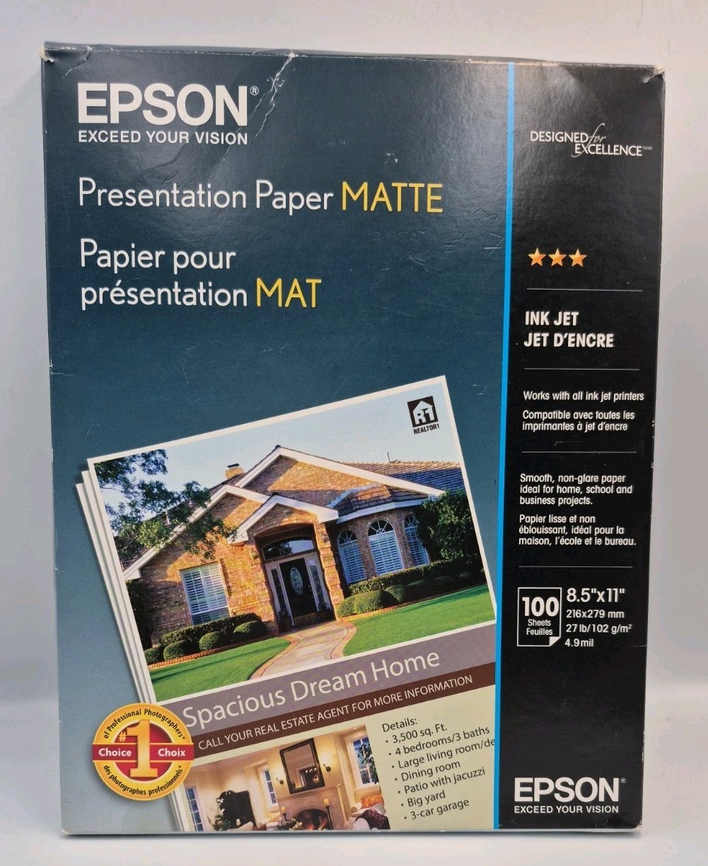 EPSON Presentation Paper MATTE Inkjet S041062