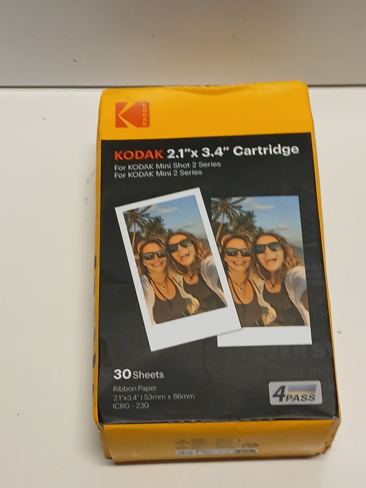 Kodak Cartridge 2.1 X 3.4 30 Sheets For Kodak Mini Shot 2 Series READ DESCRIPT