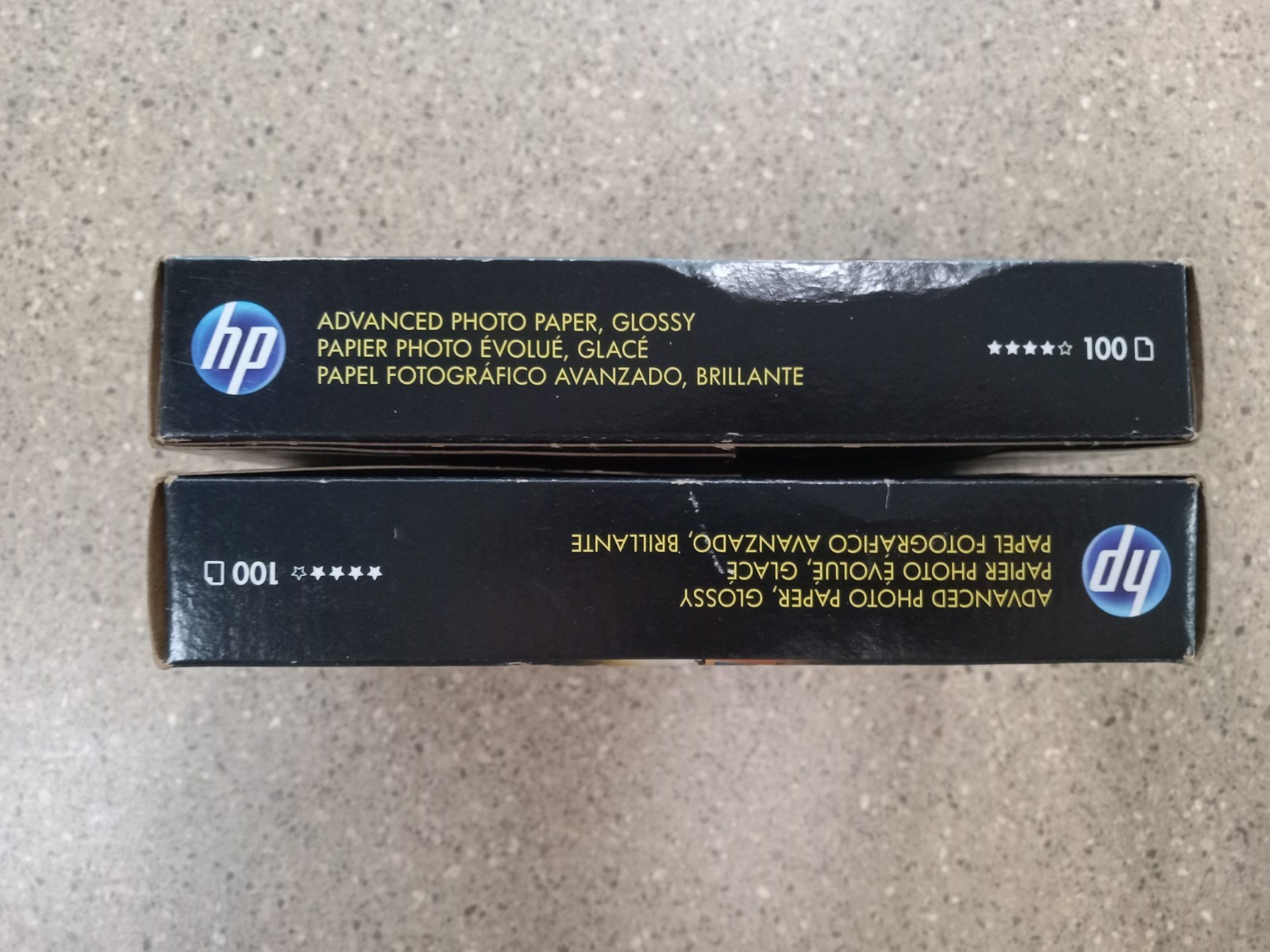 2 Hewlett Packard Q6638A 4 x 6 inch Glossy Printer Paper – 100 Sheets Each
