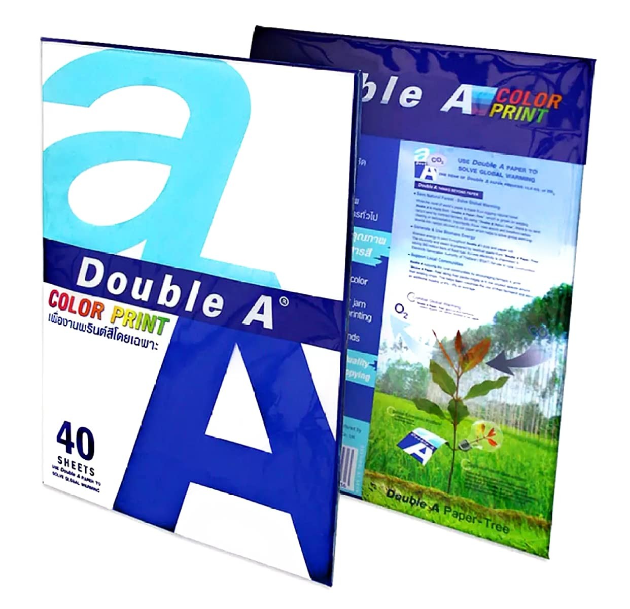 A4 Size 8.3×11.7 Inch Premium Printer Paper 90 GSM Color Printing 40 PCS
