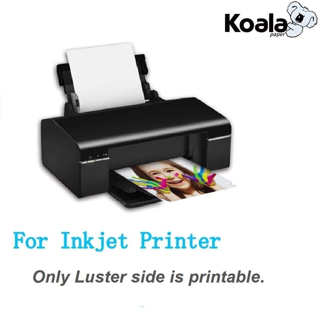 Premium Photo Paper 4×6 Inch Luster Finish, Soft Gloss 66lb Water-resistant, …