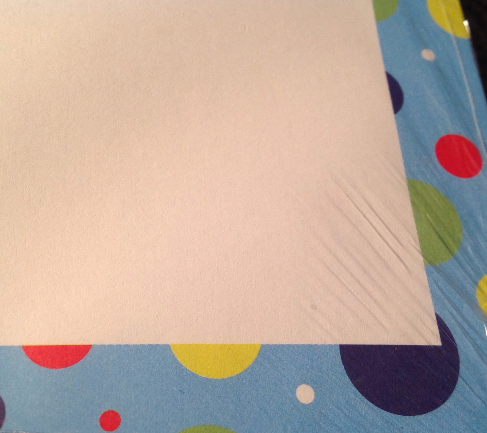 Computer Printer Paper Blue Bubble Dot Border 40 Sheets 8.5×11 Stationary