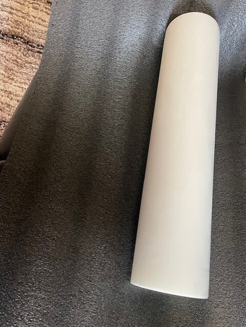 New! 24 in. x 100 ft. 8 mil Matte Coated Paper Roll – White (1 RL)