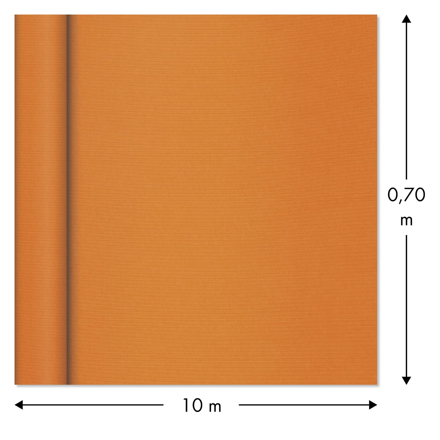 195758C Roll Coloured Kraft Paper, 10 x 0.7m, 65g, PEFC, Ideal for Your Ba…