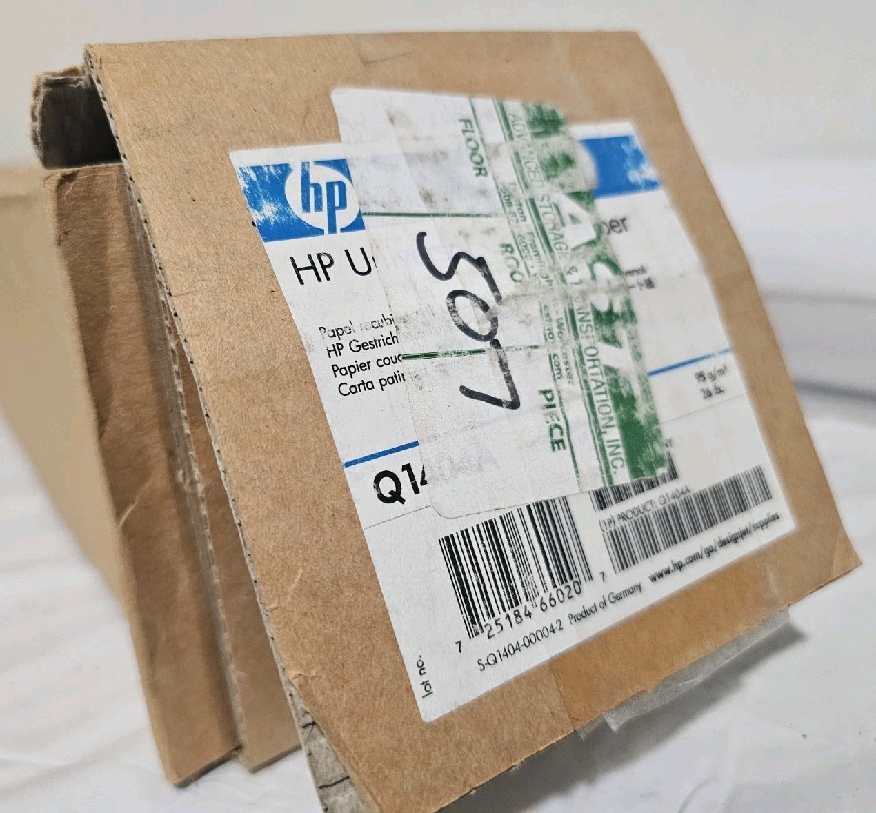 Genuine HP Q1404A Universal Coated Paper – 24″ x 150′ paper for HP designjets