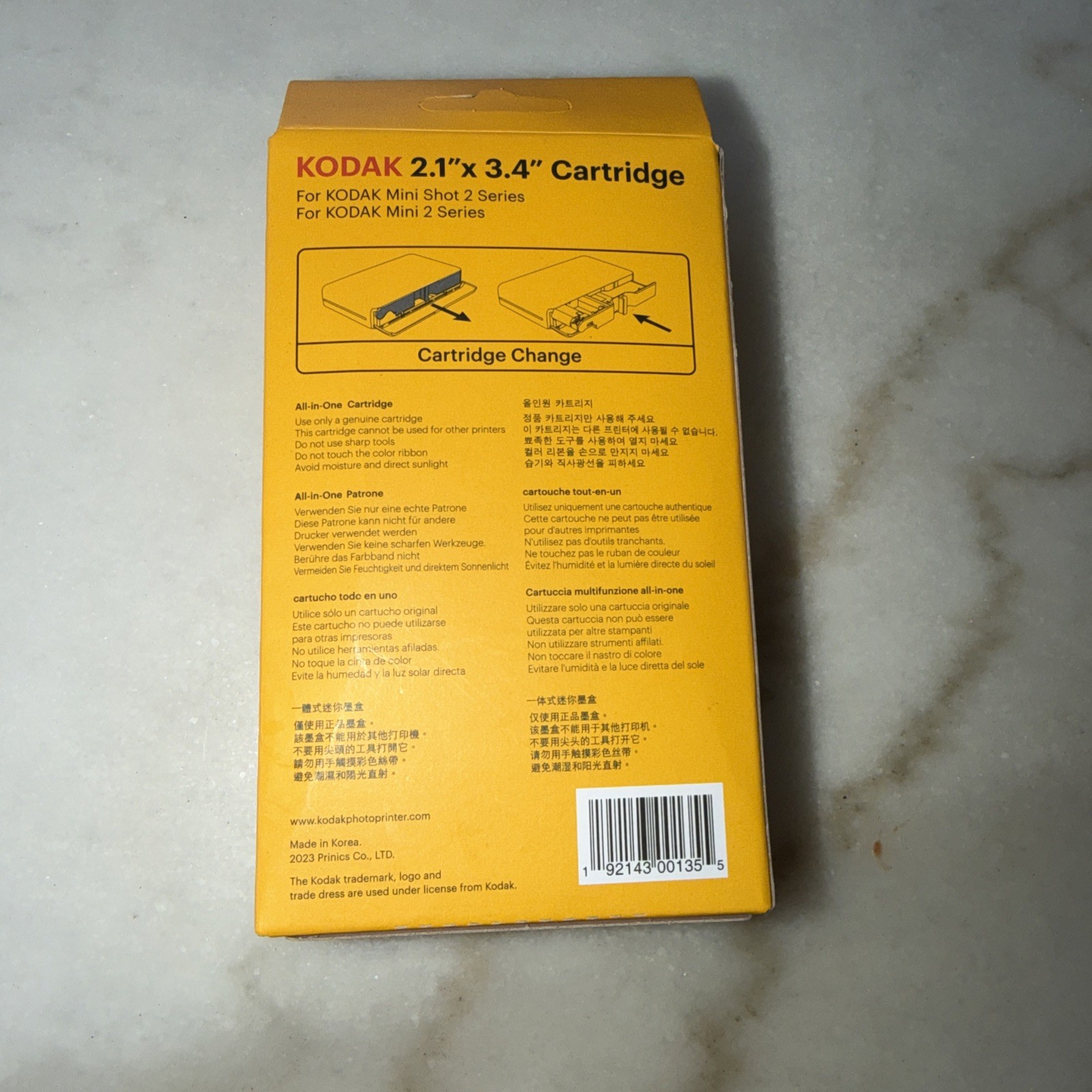 Kodak ICRG-230 Kodak Mini Shot 2 (2.1″x3.4″) & Laminate Process Cartridge