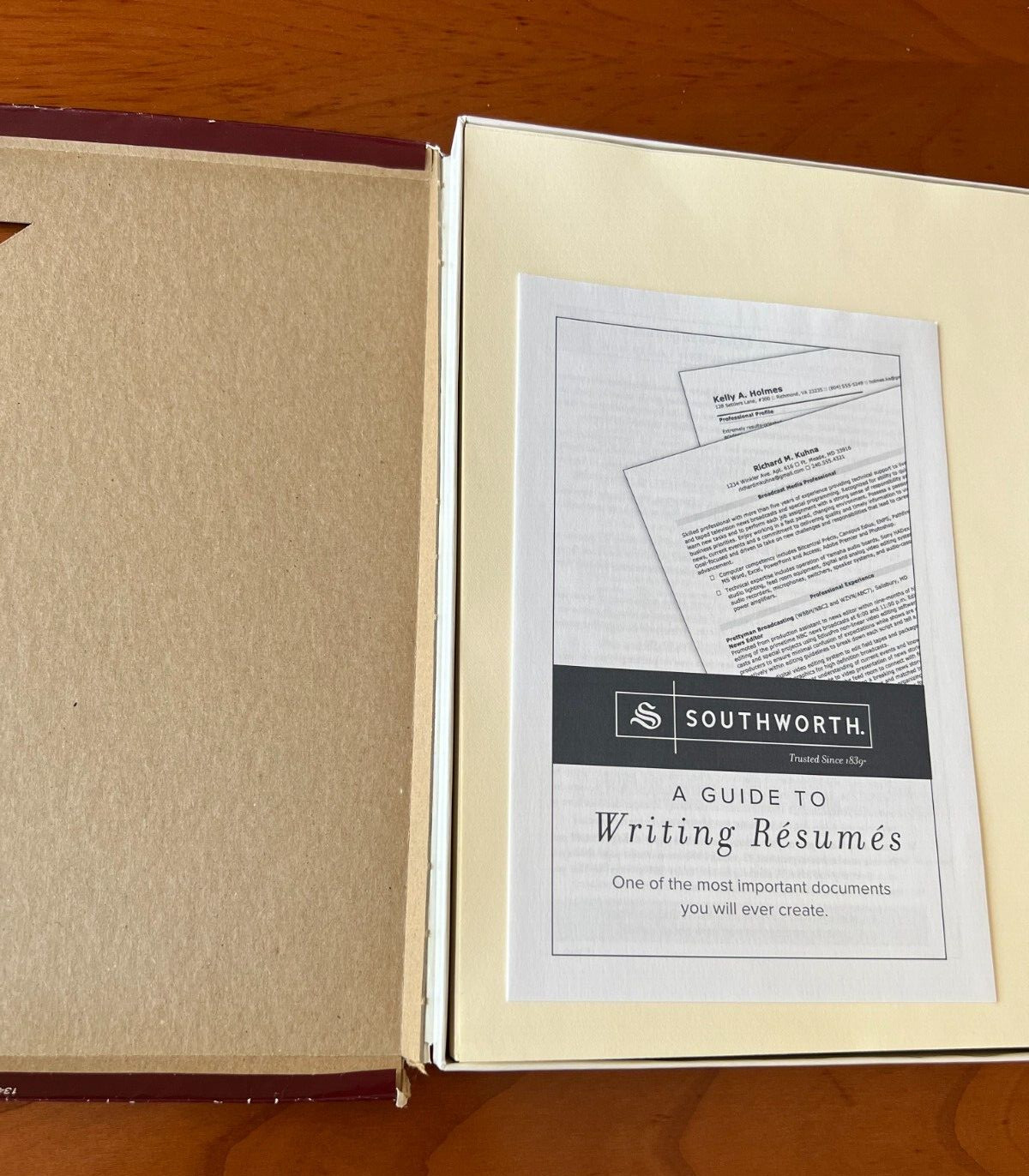 SOUTHWORTH Resume, Cover Letters Thank You Notes- Ivory 24lb, 100 Sheets