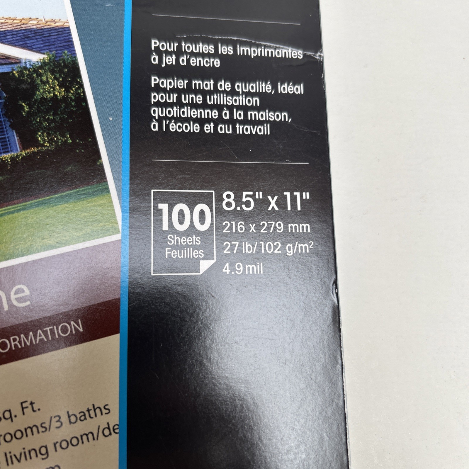 Epson Presentation Paper Matte, 8.5 x 11 Inch, 100 Count (S041062), White
