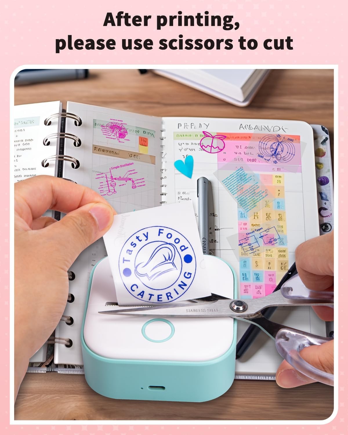 Memoking T02 Color Sticker Paper Colorful Transparent Sticky Paper Refill Co…