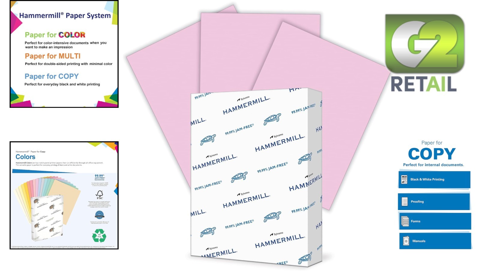 Dependable Lilac Printer Paper, 500 Sheets – Smooth Finish, Eco-Friendly