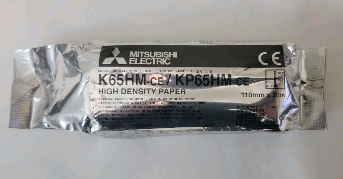 Mitsubishi K65HM-CE High Density Paper, 110 x 20m