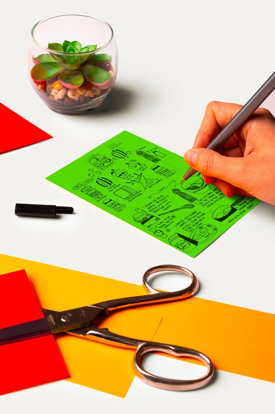 Rismaluce Small A4 50 Sheets 200gsm Colour Pistachio 54