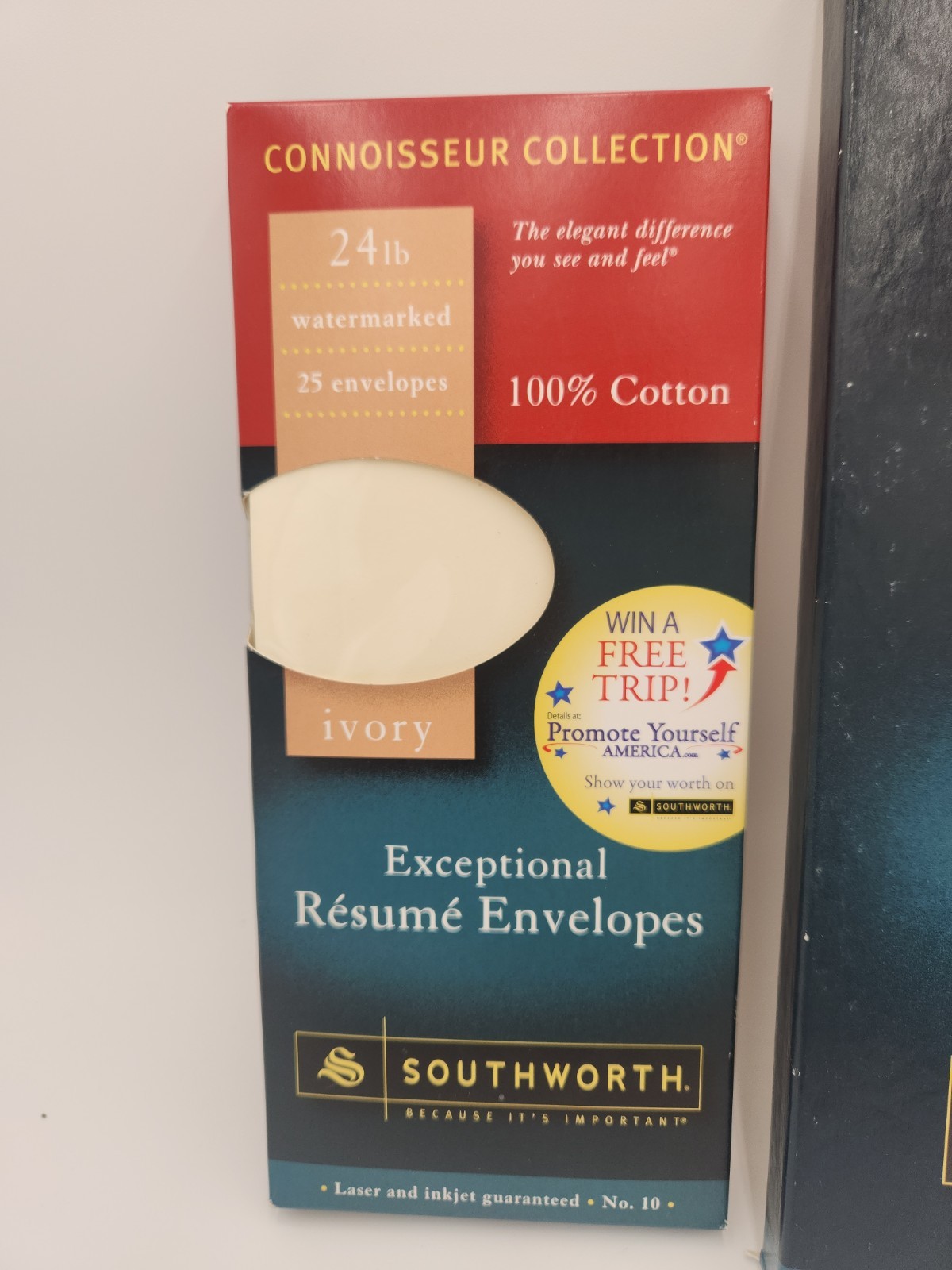 Southworth Connoisseur Collection Exceptional Resume Ivory Paper and Envelopes