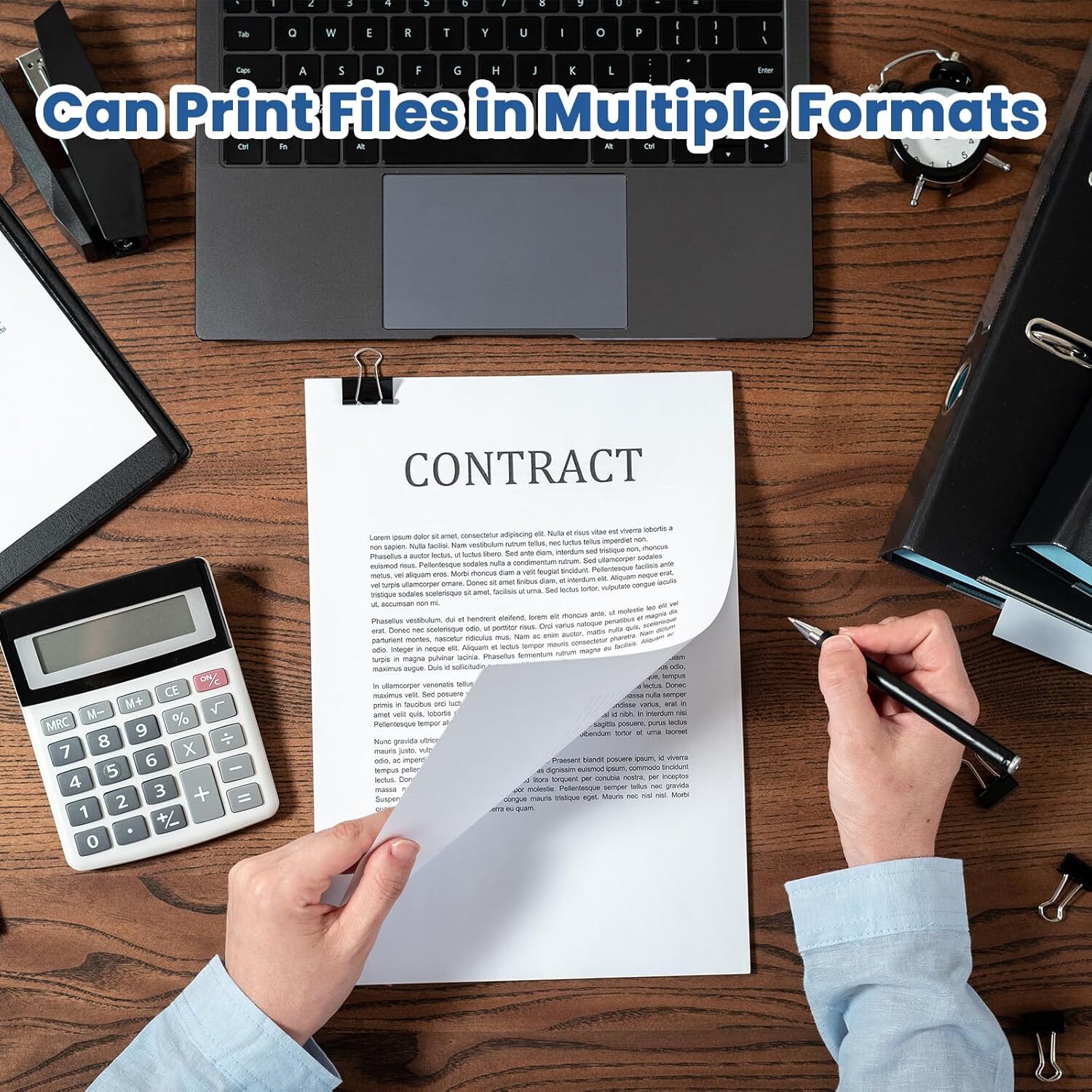 2-10 Rolls 8.5×11 Letter Thermal Paper Inkless for Travel Office Student