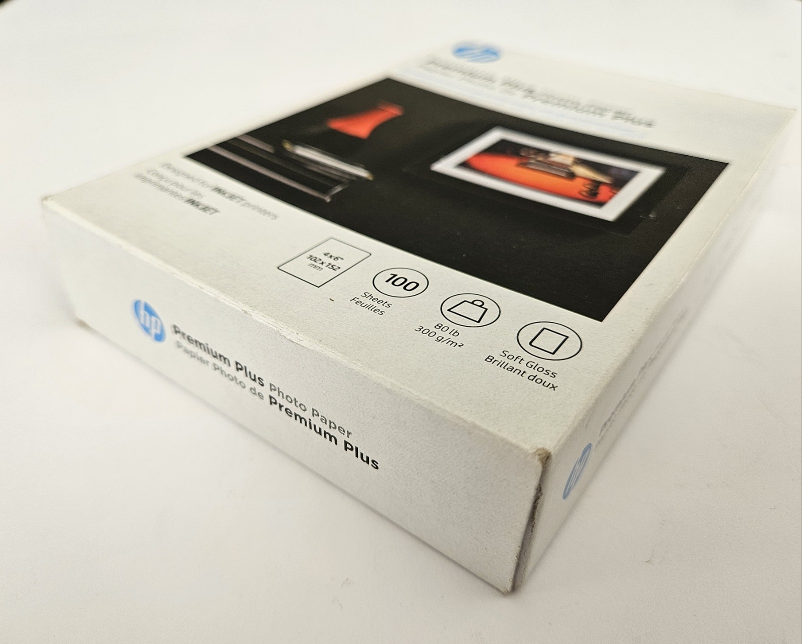HP Premium Plus Soft Gloss Photo Paper 100 Sheets of 4″ x 6″ CR666A New/Sealed.