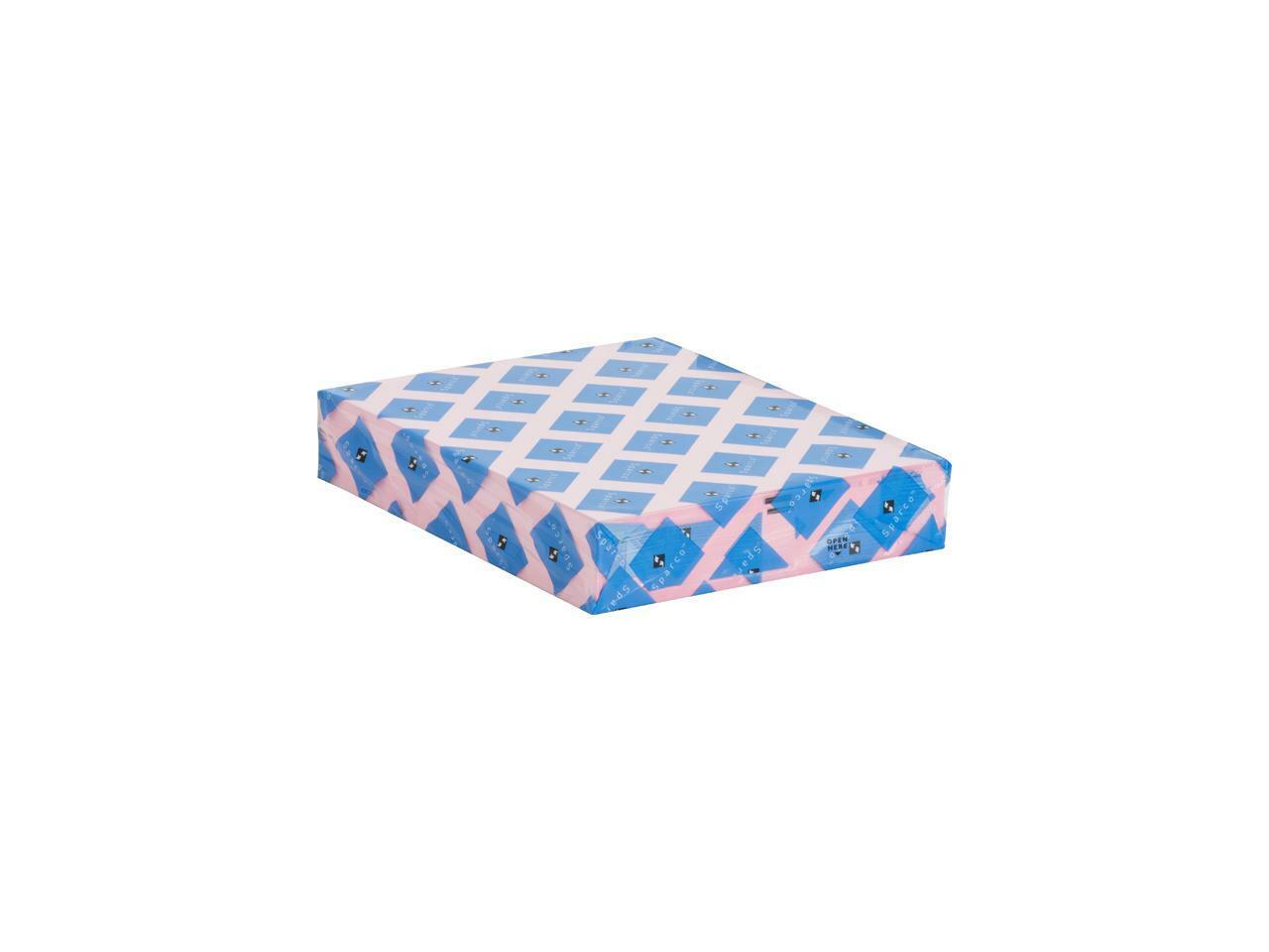 Sparco Premium Copy Paper 20Lb 8-1/2″x11″ 500/RM Pink 05124