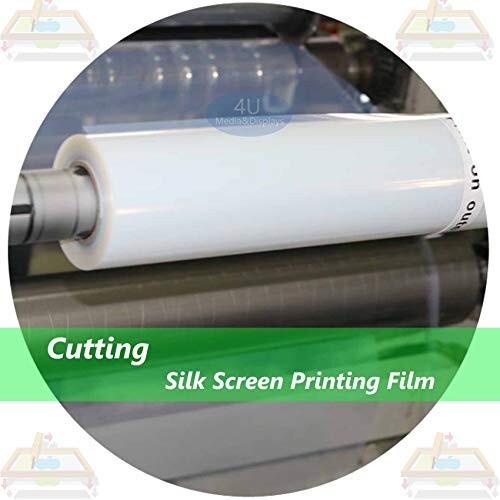Silk Screen Printing Film 54″ X 100′ Waterproof Inkjet Instant Dry Transparency