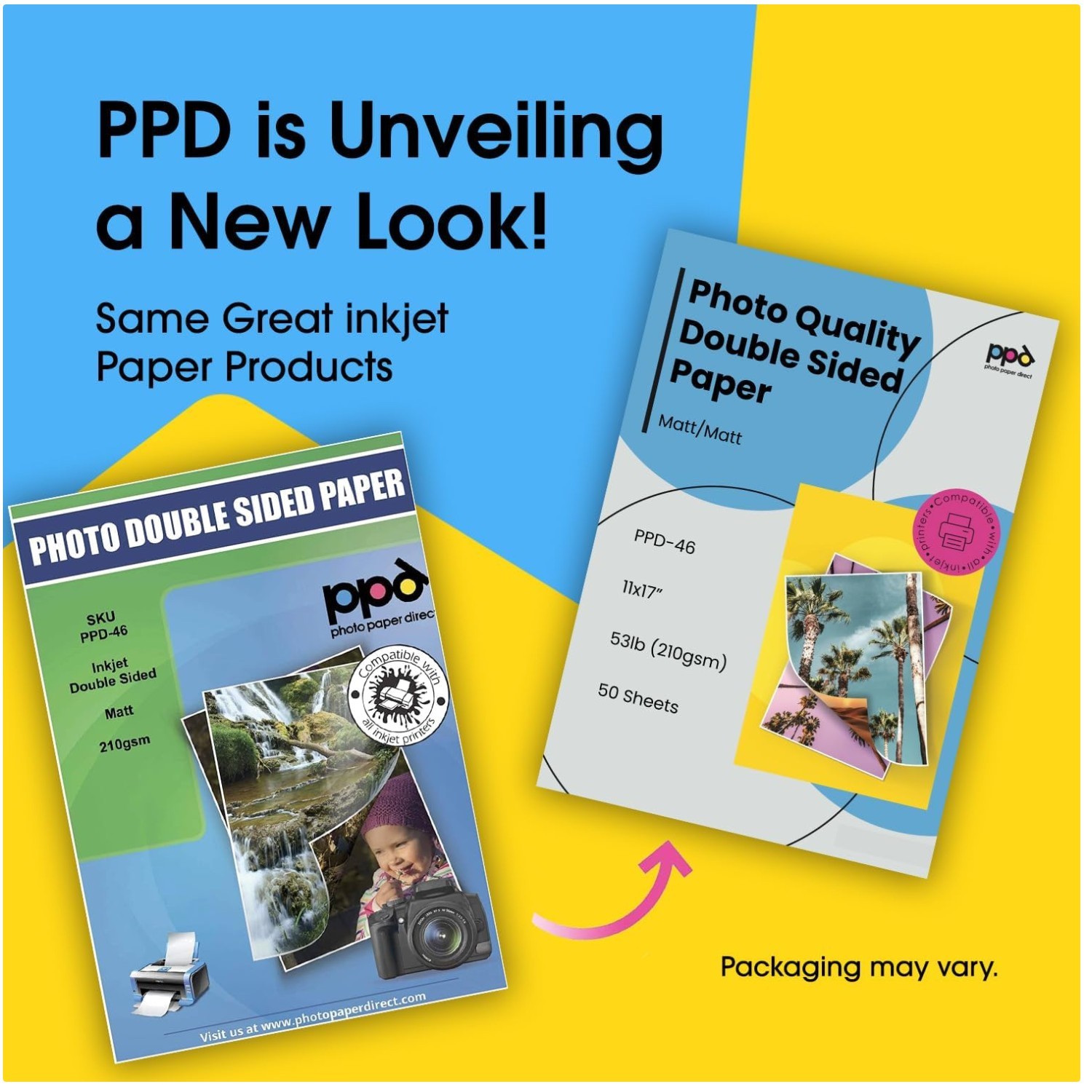 Matte Finish 11×17″ Double Sided Paper – 50 Sheets