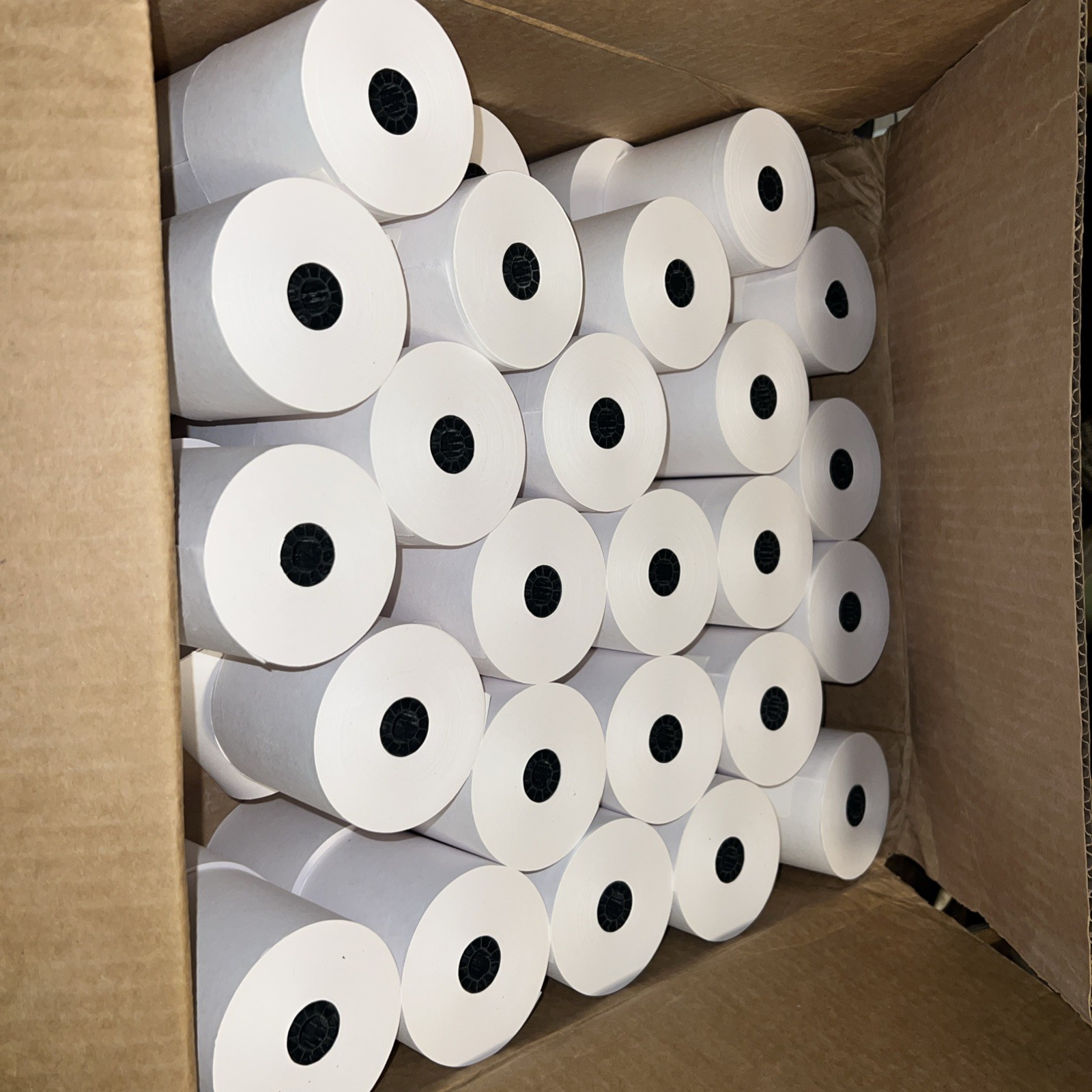 Case of 50 THERMAMARK,CONSUMABLES, BOND ROLL RECEIPT PAPER, 3″X165′ BPA Free