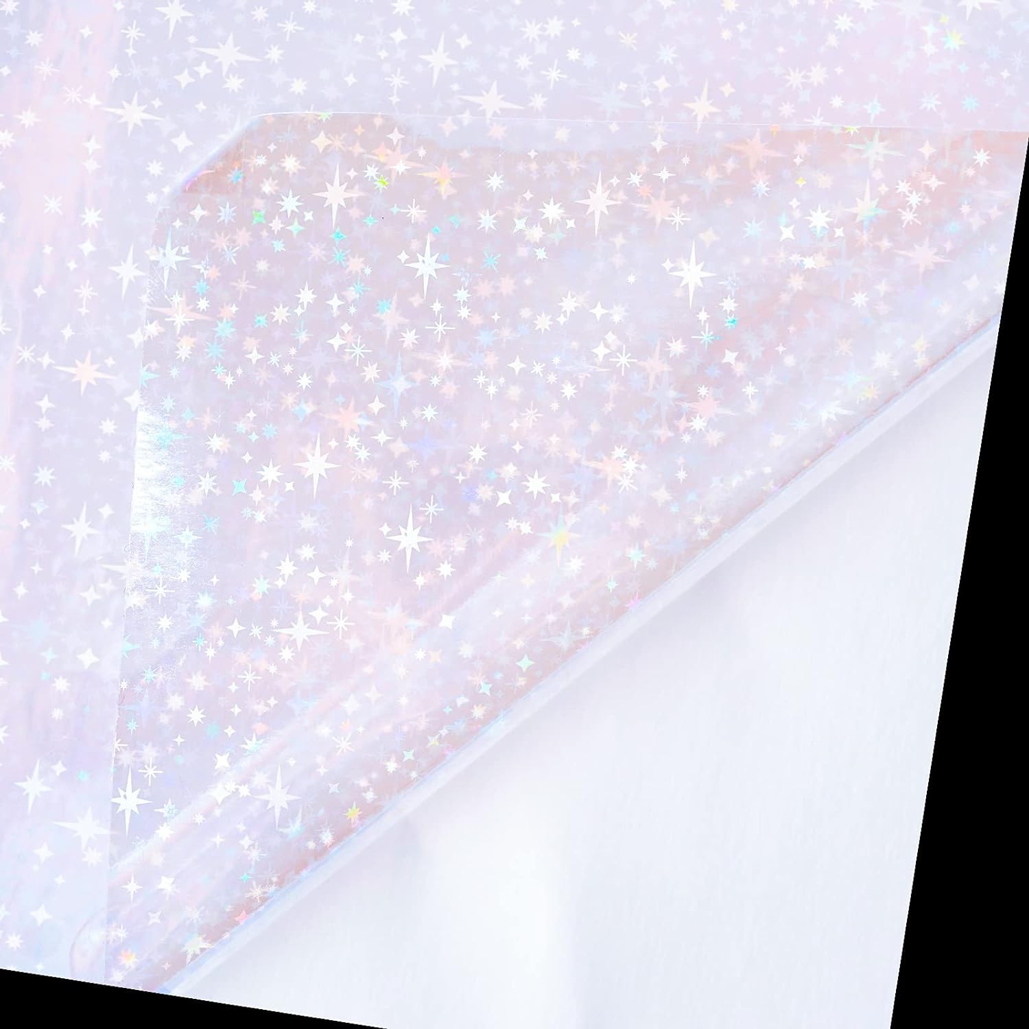 20 Sheets 4 Types Holographic Printable Vinyl Sticker Paper A4 Size Printable…