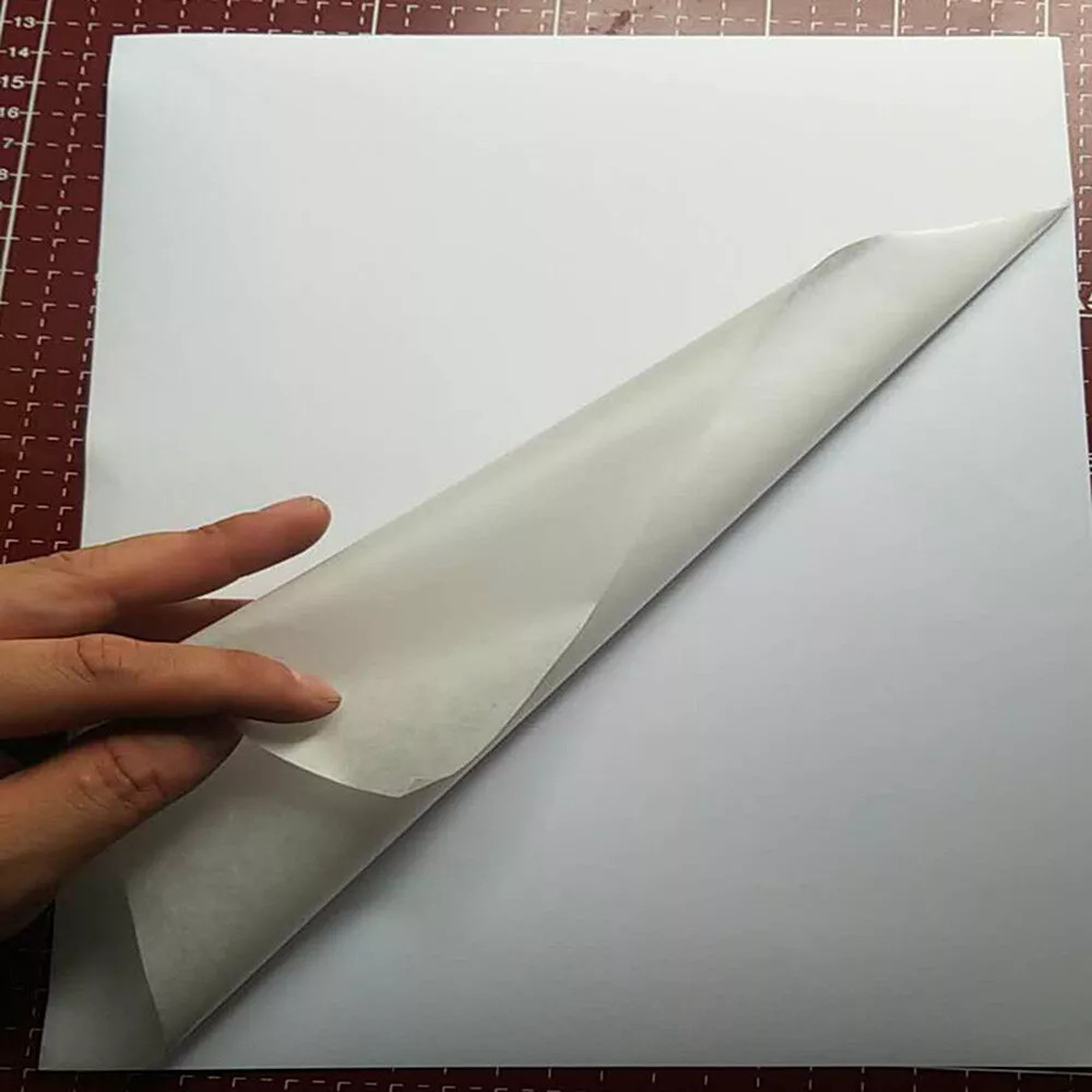 50pcs A4 Sticker Paper Label Sheet for Inkjet Printer DIY Scrapbooking Album