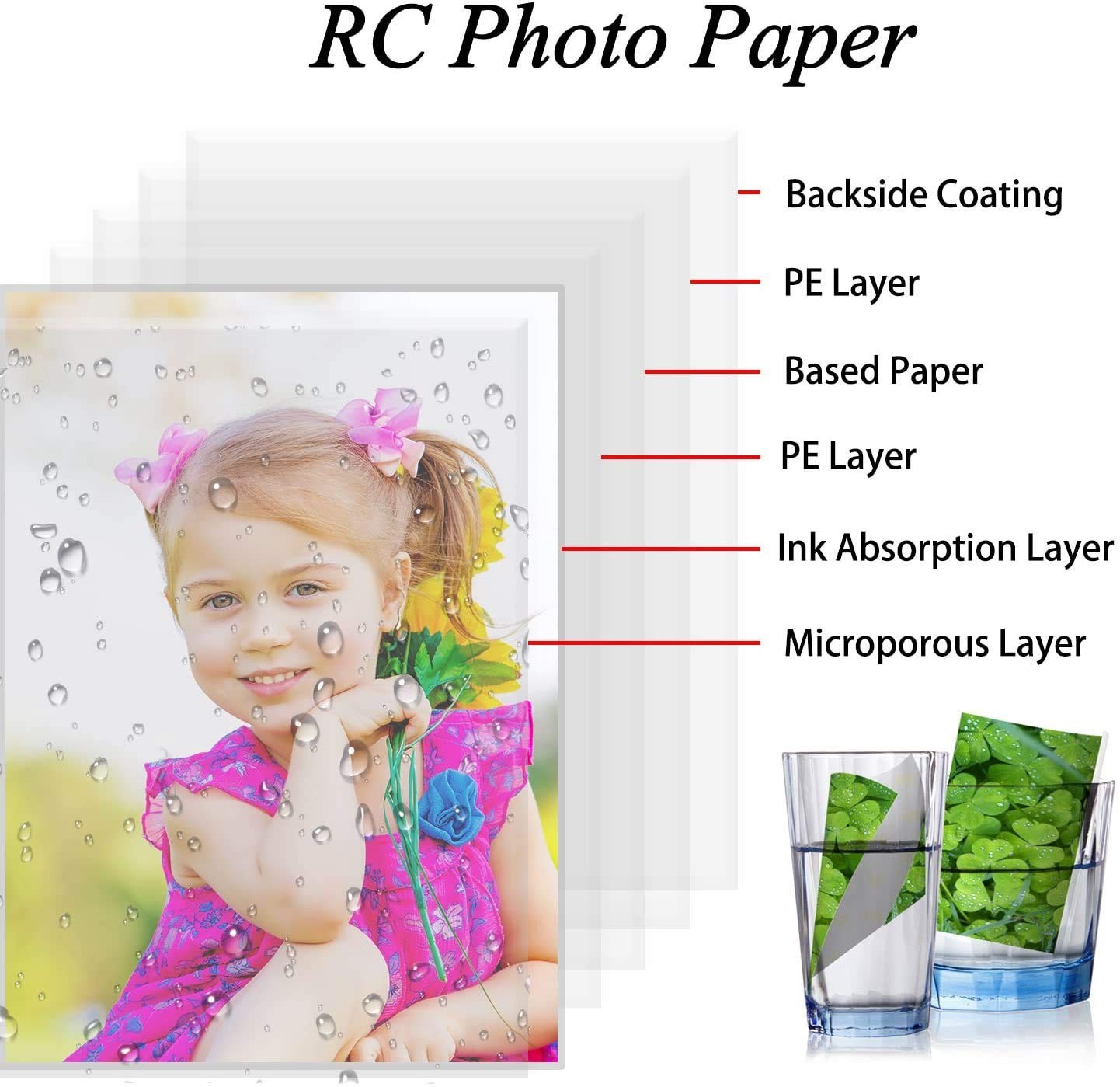 50 PCS 13×19 Inch 72lb Koala Satin Photo Printer Paper Inkjet WaterResistant