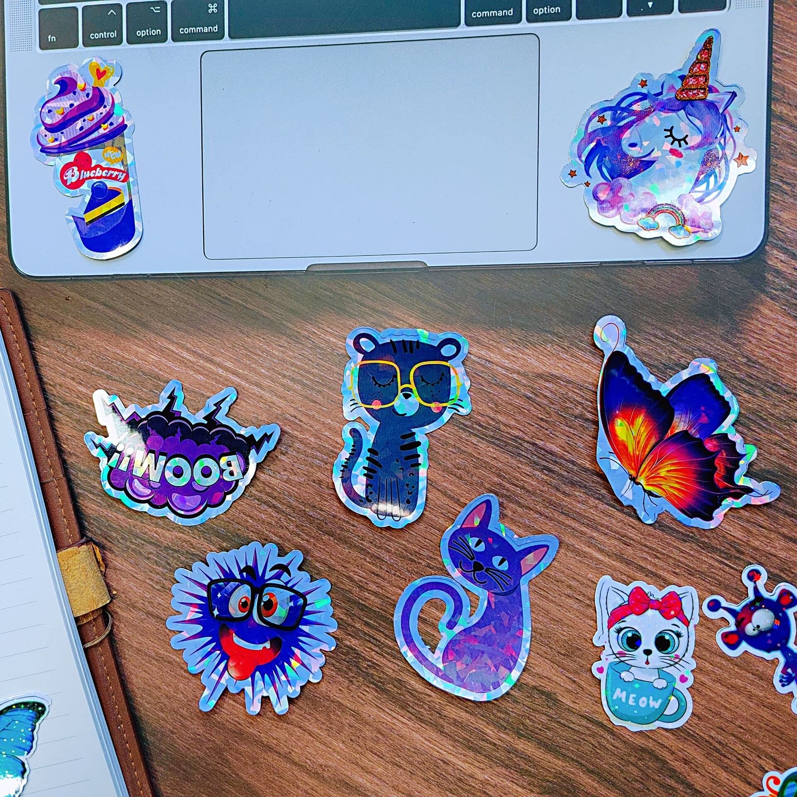 Holographic Printable Sticker Paper Waterproof Vinyl Sticker Sheets