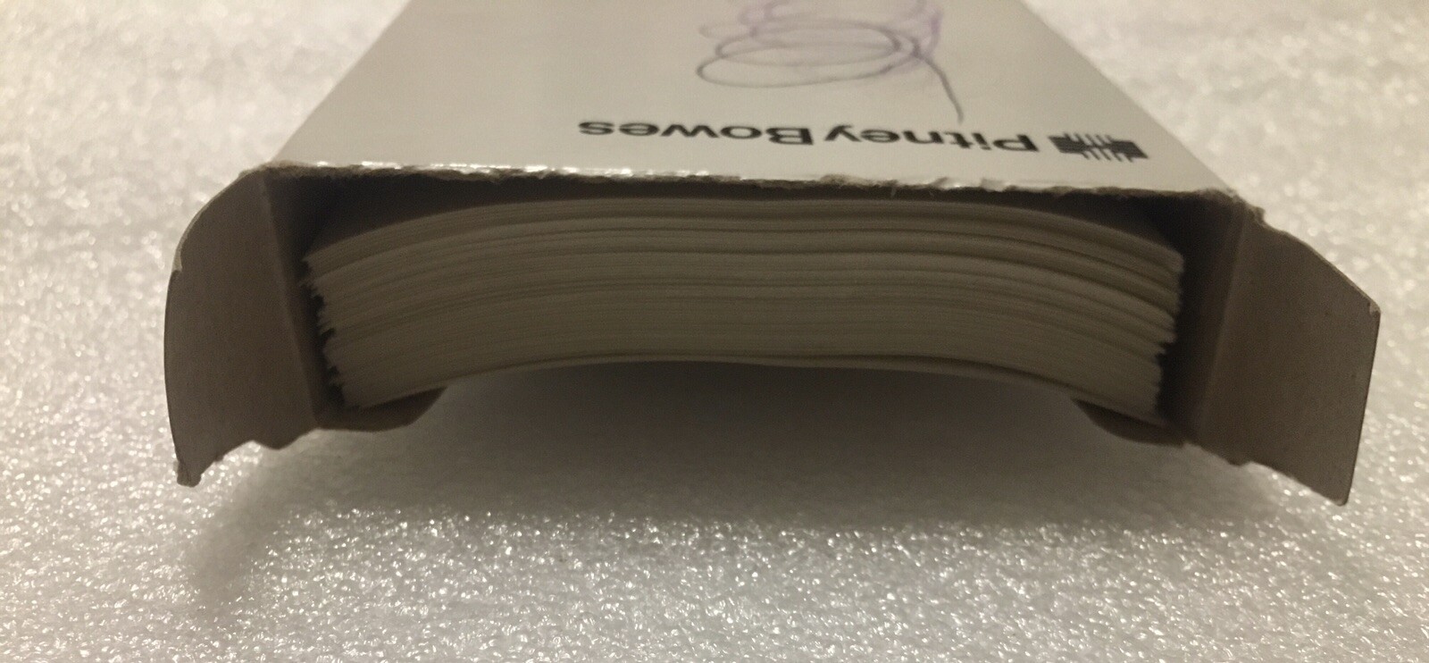 POSTAGE METER TAPE STRIPS Genuine PITNEY BOWES 620-9 Has 93 Sheets = 186 Strips