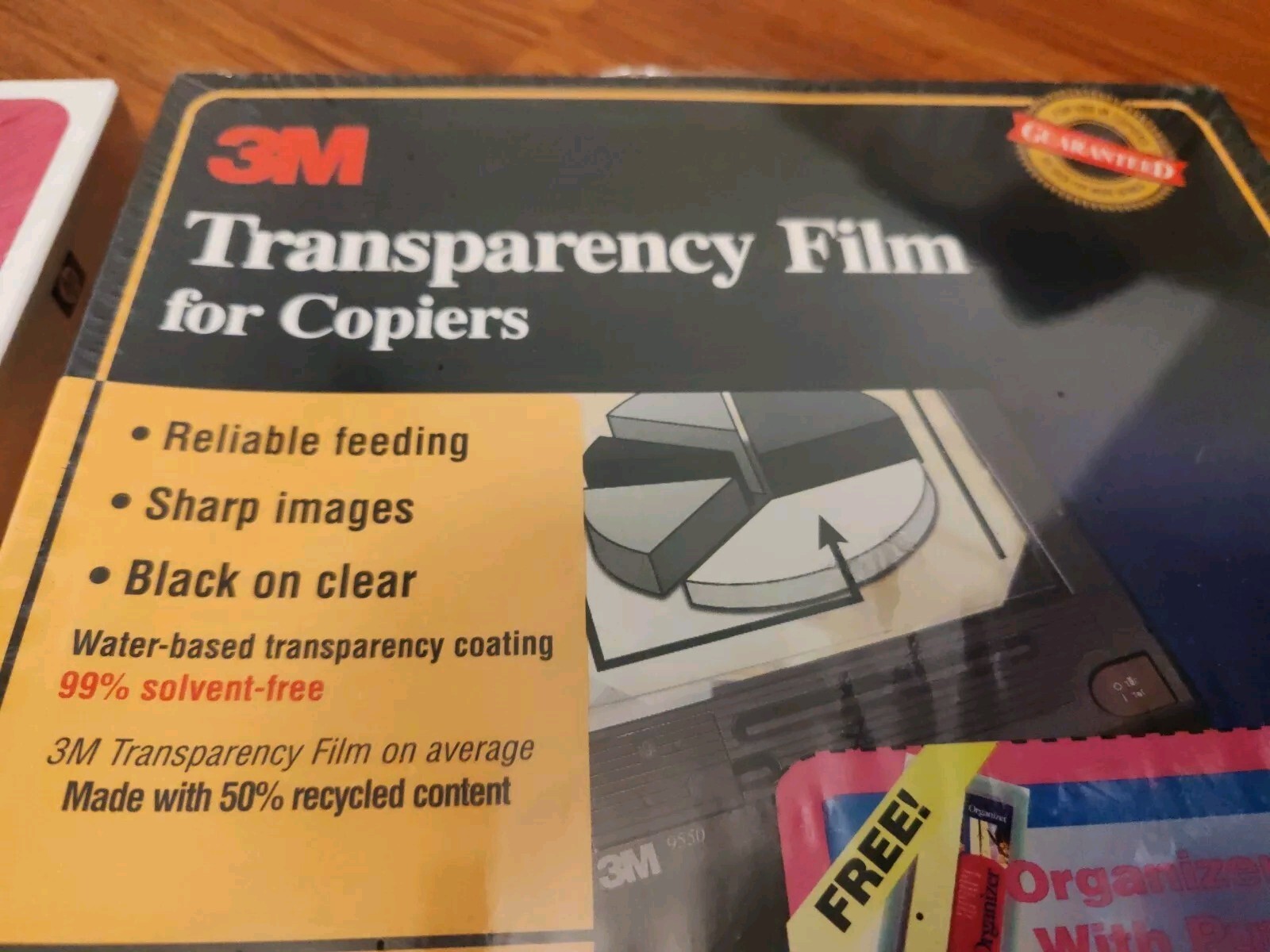 3M HP Transparency Film for Laser Printers and Copiers 150 Sheets, 8.5 x 11