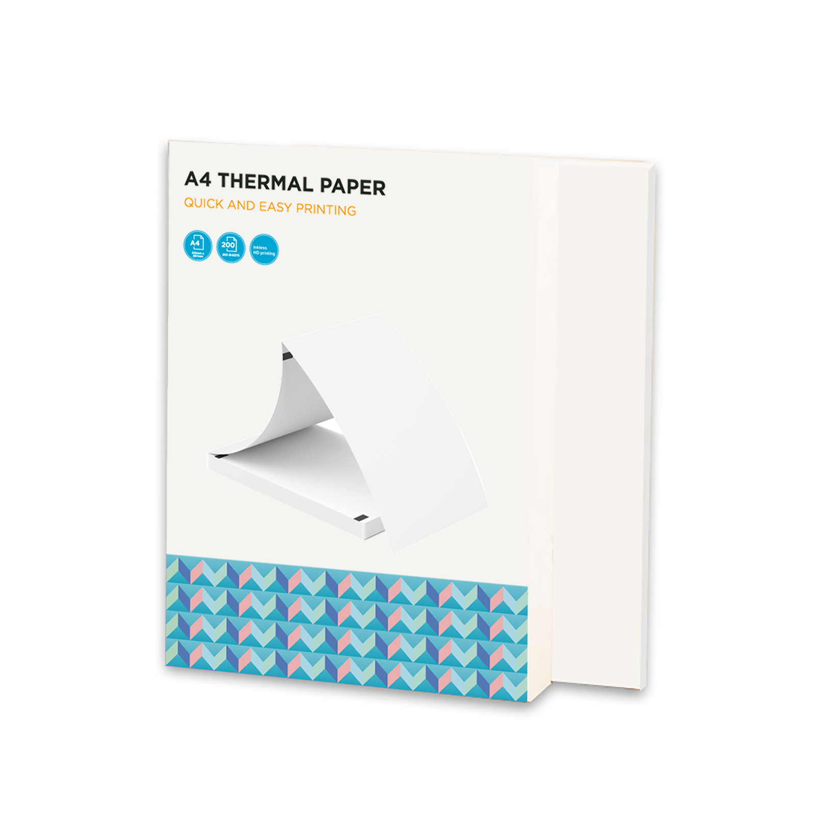 Thermal Paper 200 Sheet Letter Size Fan folded Printing Paper for H9Z2