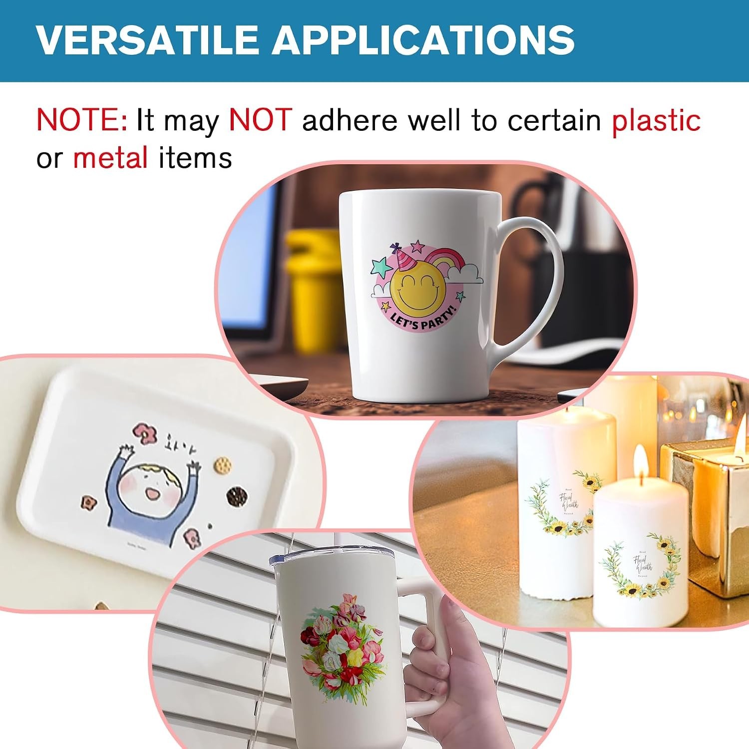 20 Sheets of KOALA Clear Waterslide Decal Paper – Effortless Crafting Solution
