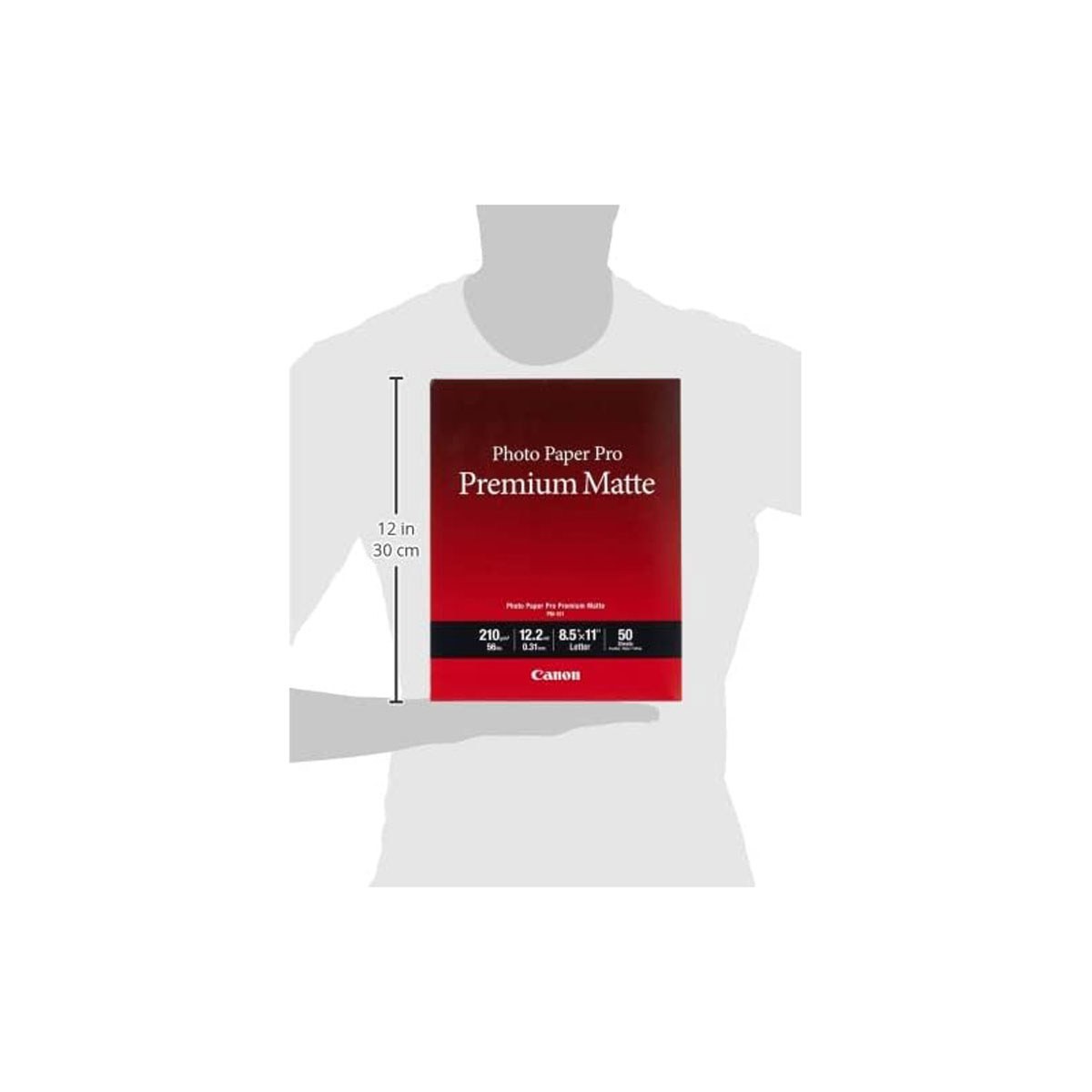 Canon Pro Premium Matte PM-101 Photo Paper, 8.5×11″, 50 Sheets