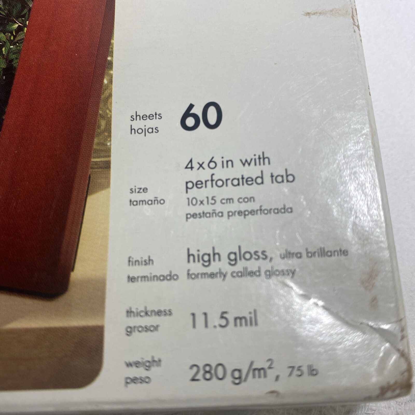 Photo Paper HP Premium Plus 4 x 6″ High Gloss – 40 Sheets – For All Inkjets