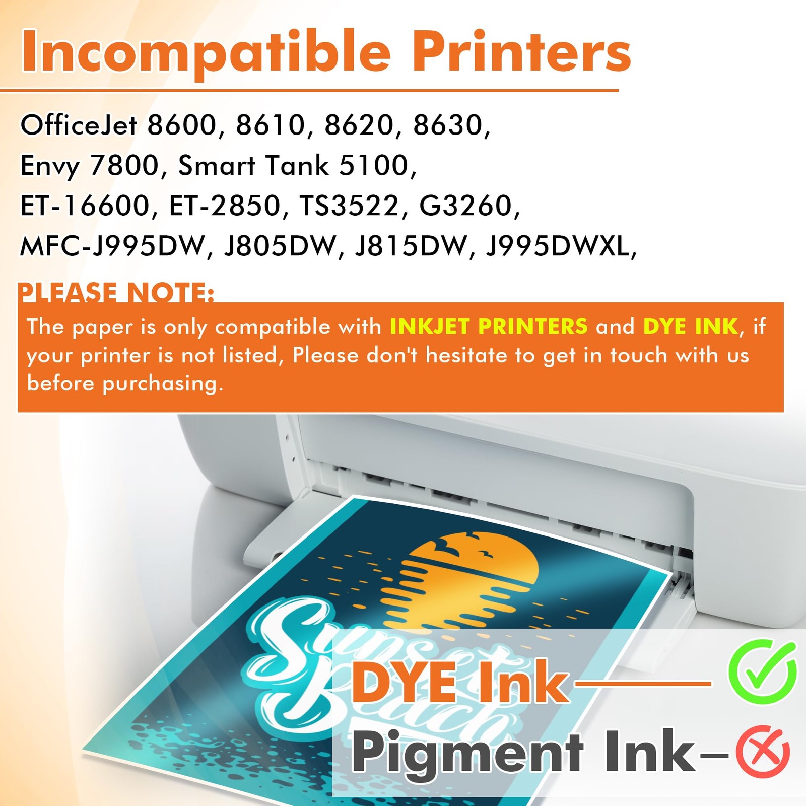 Koala Glossy Thin Inkjet Paper 8.5×11 Inches 100 Sheets Compatible with Inkje…