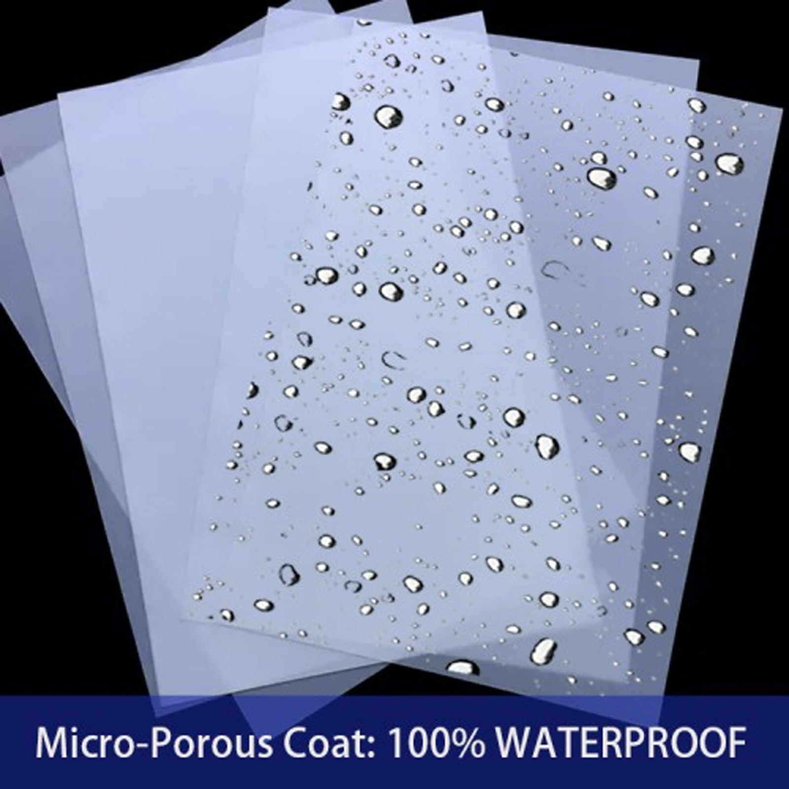 8-1/2″ x 11″，400 sheets，Blackout Waterproof Inkjet Transparency Positive Film